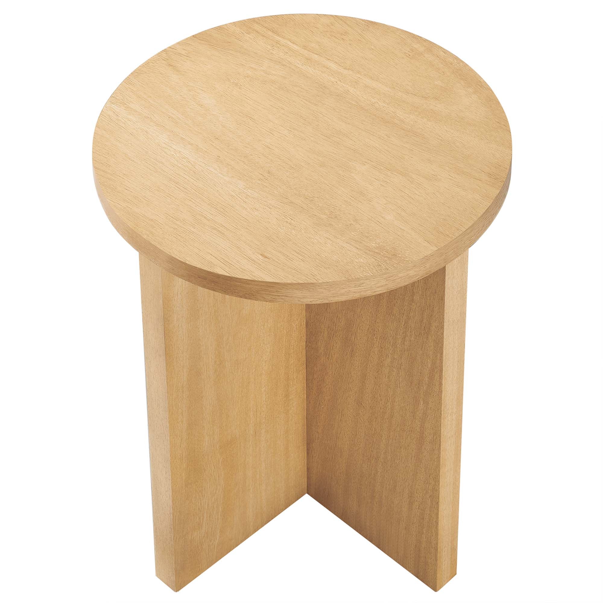Silas Round Wood Side Table by Modway