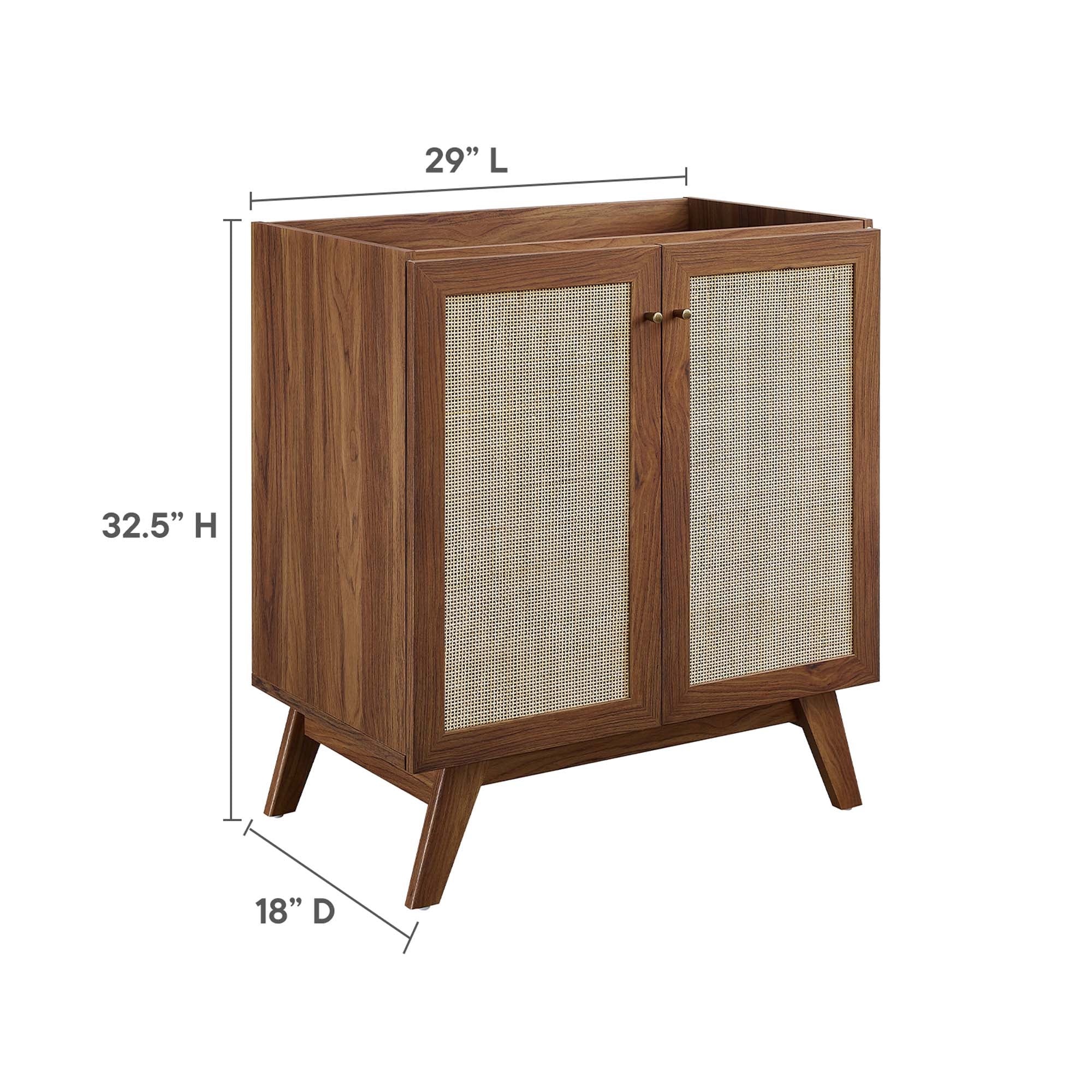 Soma 30� Bathroom Vanity Cabinet (Sink Basin Not Included) by Modway