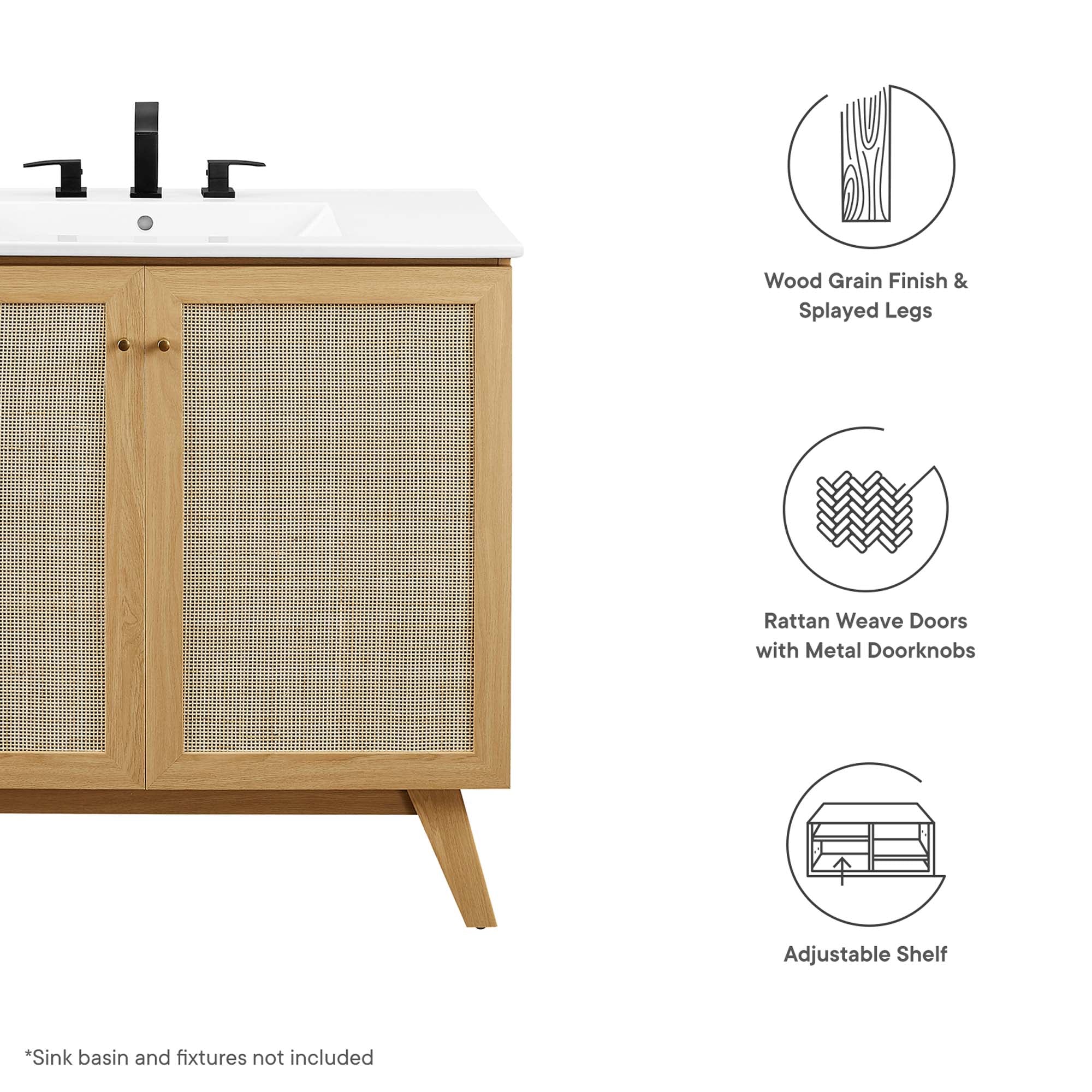 Soma 36� Bathroom Vanity Cabinet (Sink Basin Not Included) by Modway