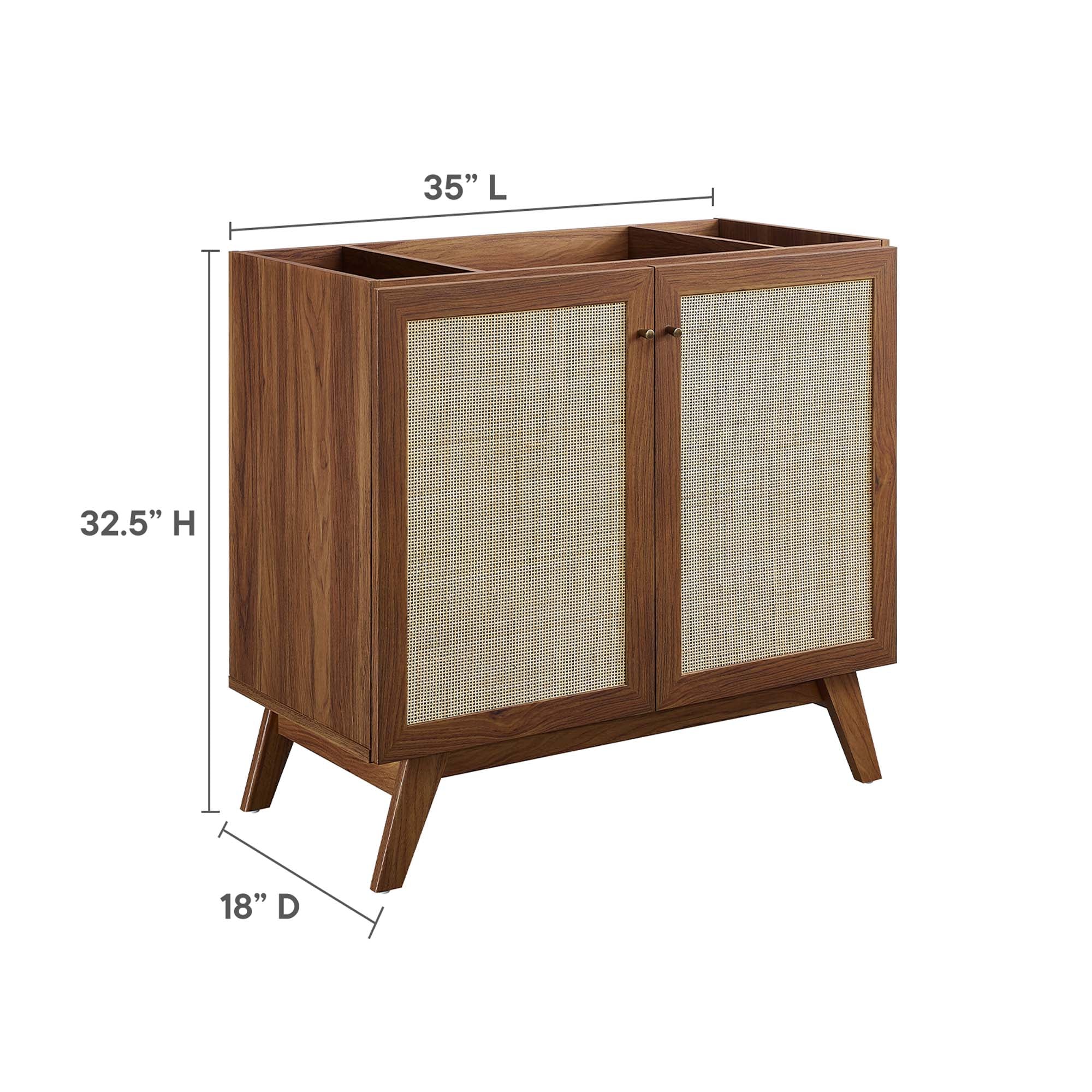 Soma 36� Bathroom Vanity Cabinet (Sink Basin Not Included) by Modway