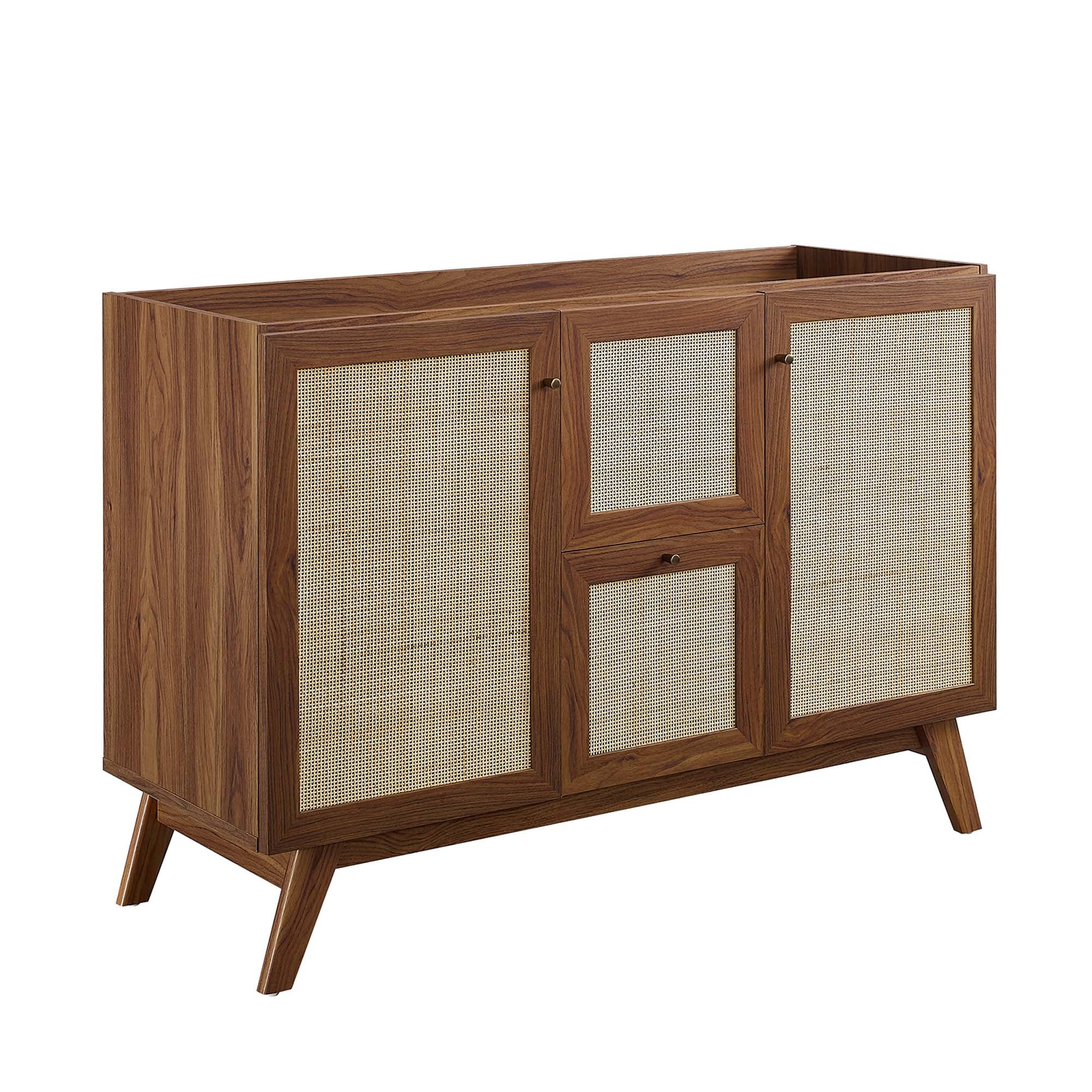 Soma 48� Single or Double Sink Compatible Bathroom Vanity Cabinet (Sink Basin Not Included) by Modway