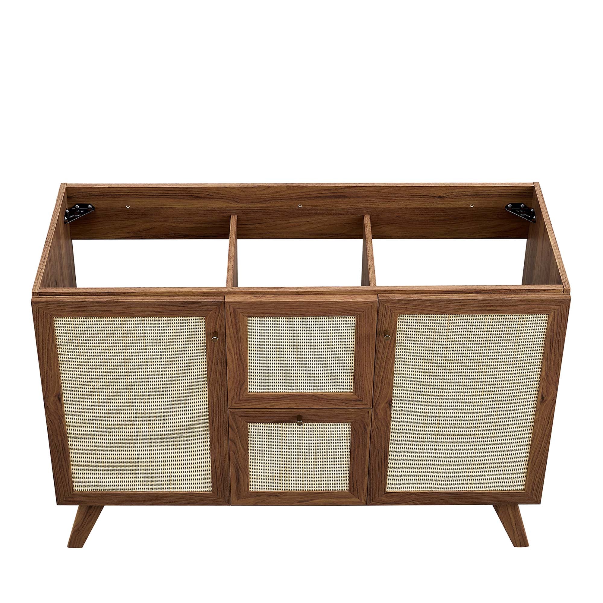 Soma 48� Single or Double Sink Compatible Bathroom Vanity Cabinet (Sink Basin Not Included) by Modway