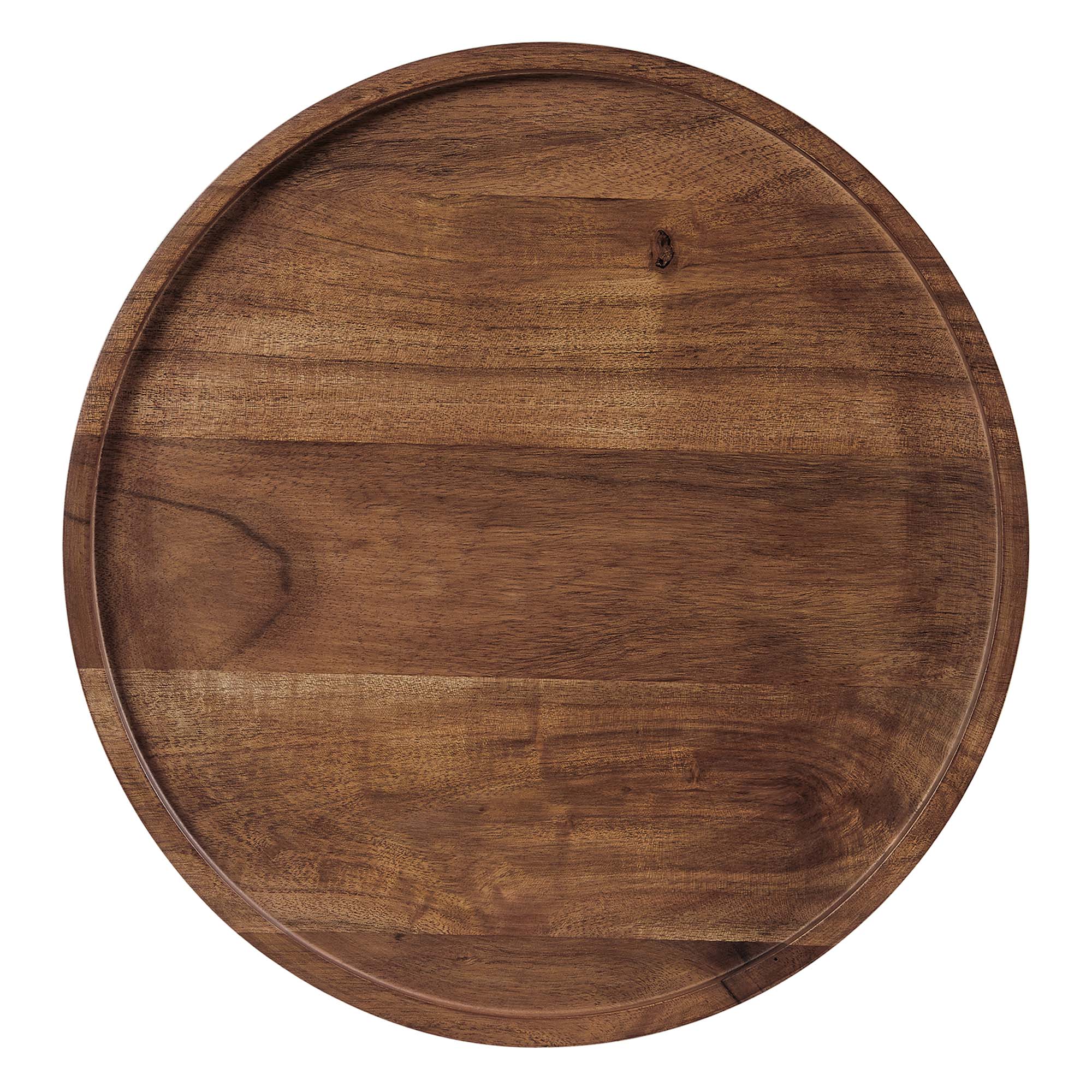Amina Round Acacia Wood Side Table by Modway
