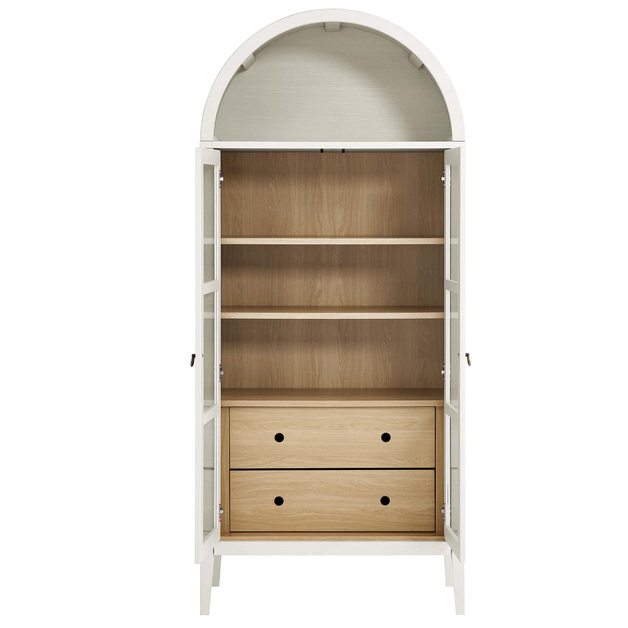 Nolan Tall Arched Storage Display Cabinet by Modway - Best Buy Furniture