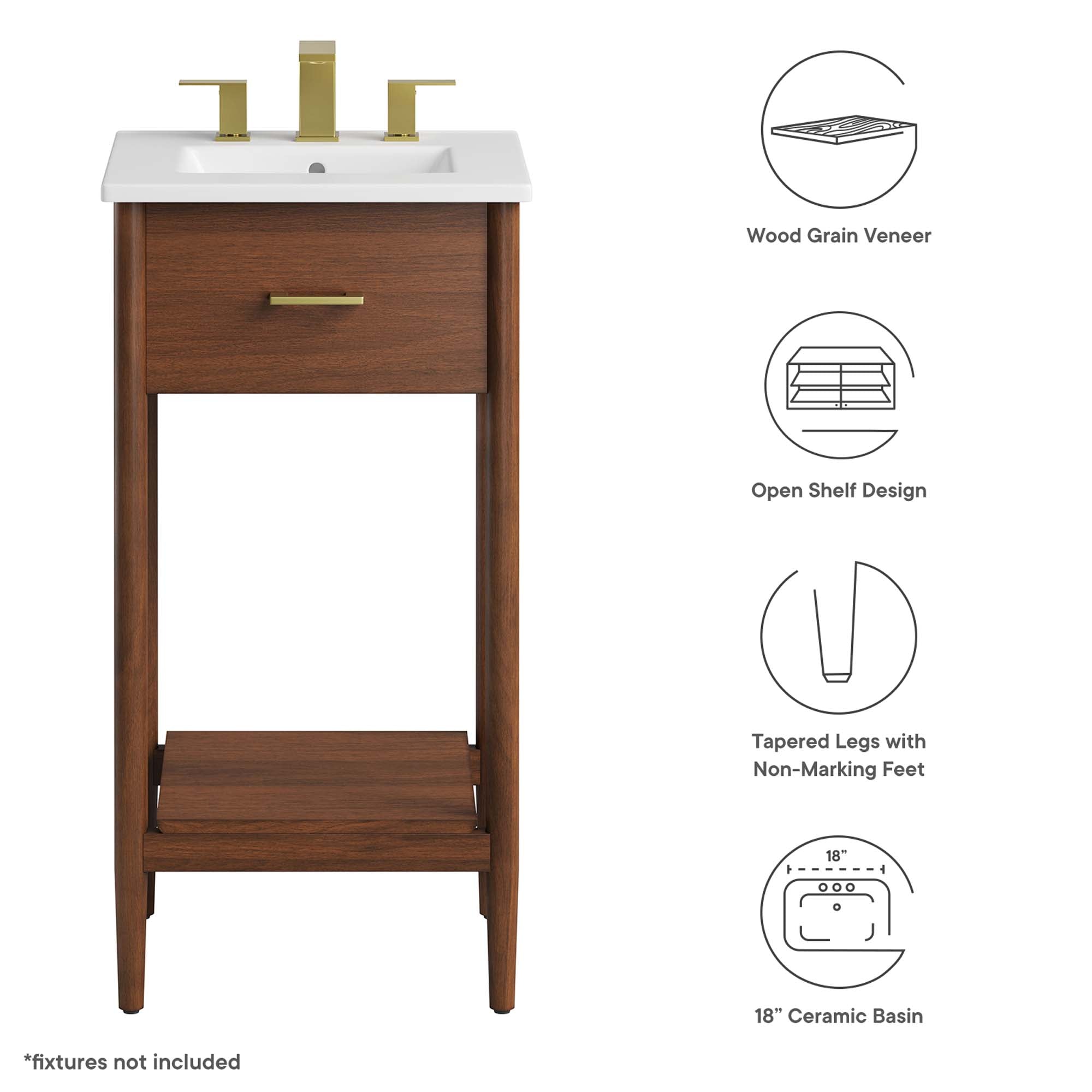 Zaire 18" Bathroom Vanity by Modway