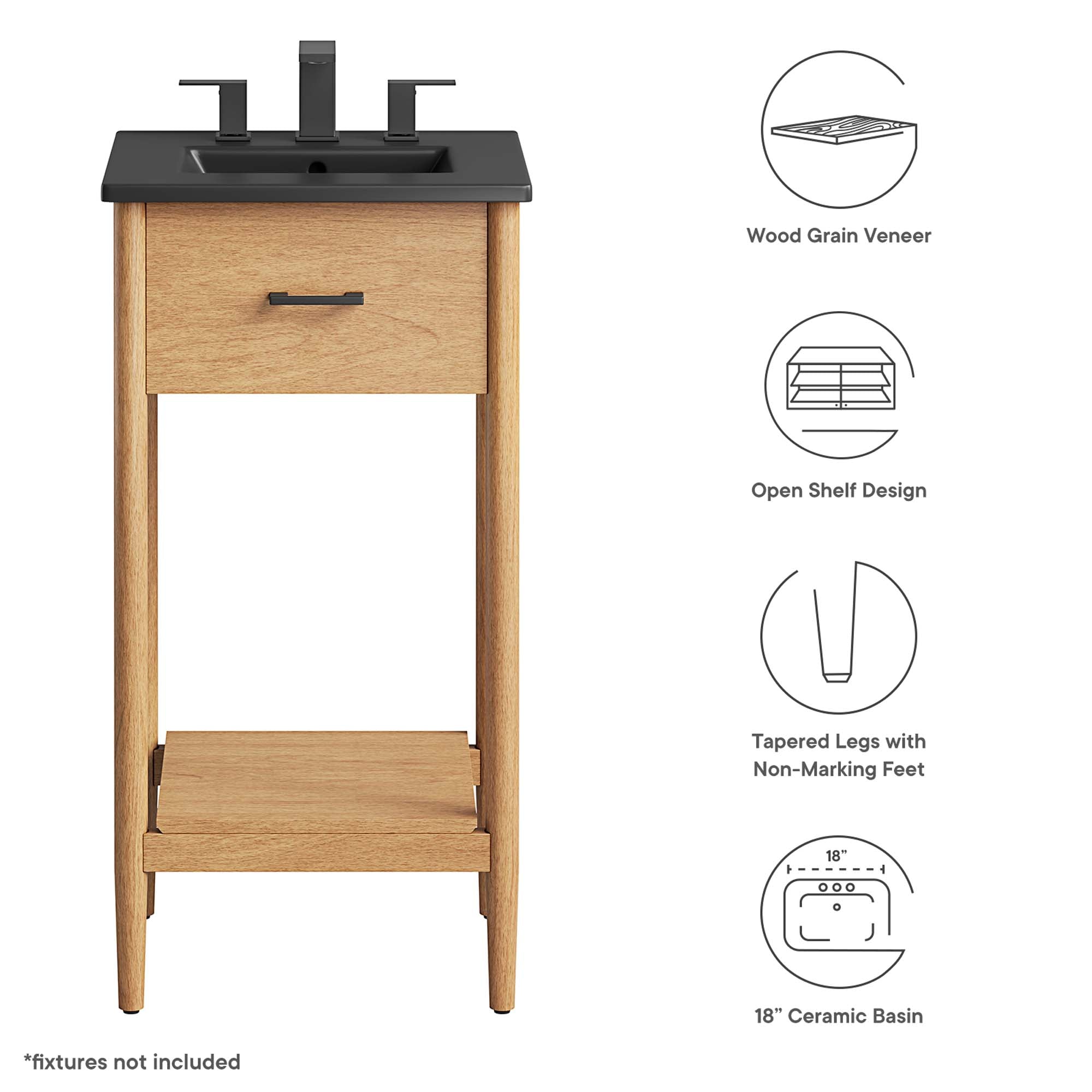 Zaire 18" Bathroom Vanity by Modway