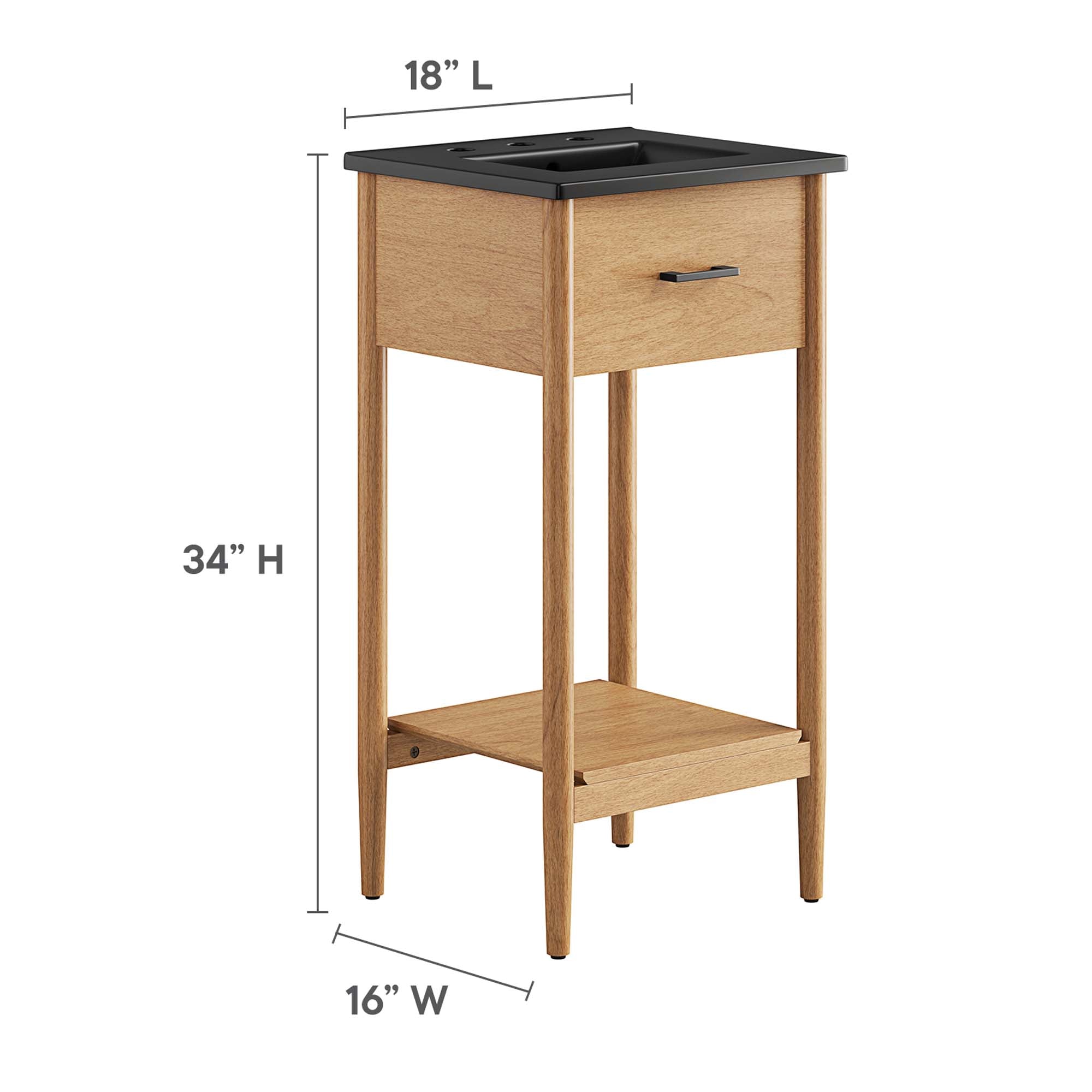 Zaire 18" Bathroom Vanity by Modway