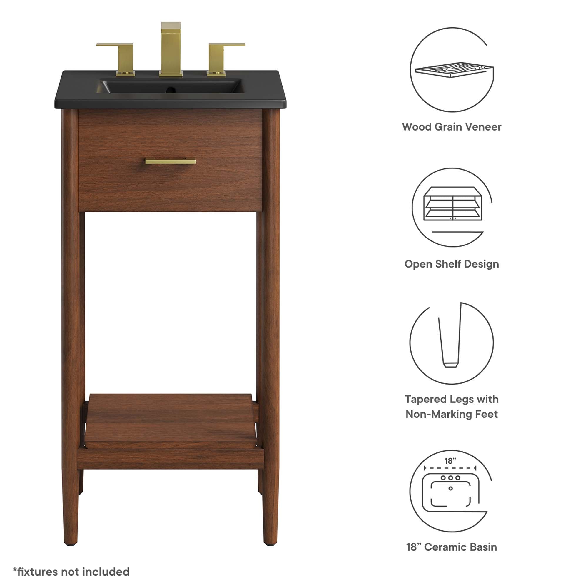Zaire 18" Bathroom Vanity by Modway