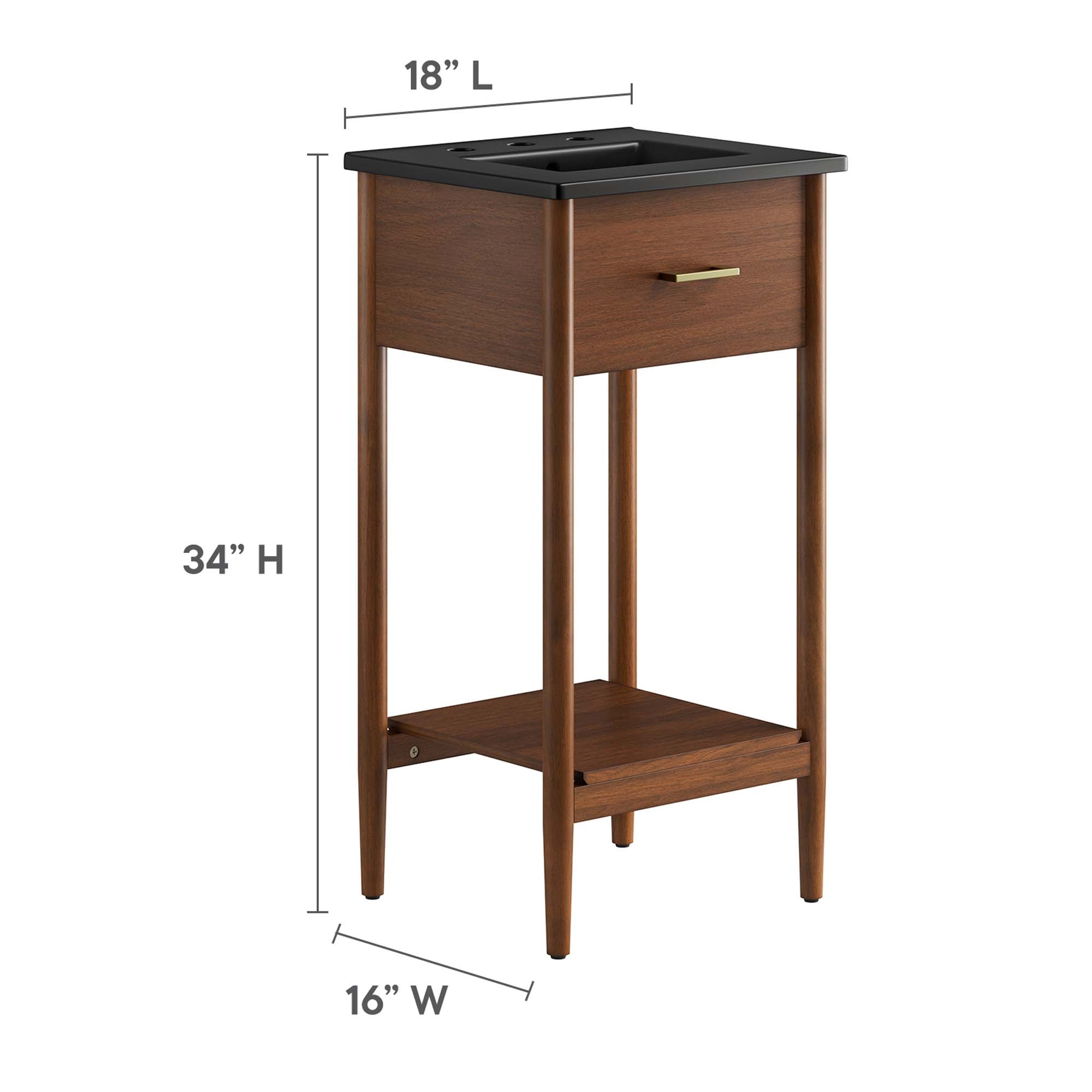 Zaire 18" Bathroom Vanity by Modway