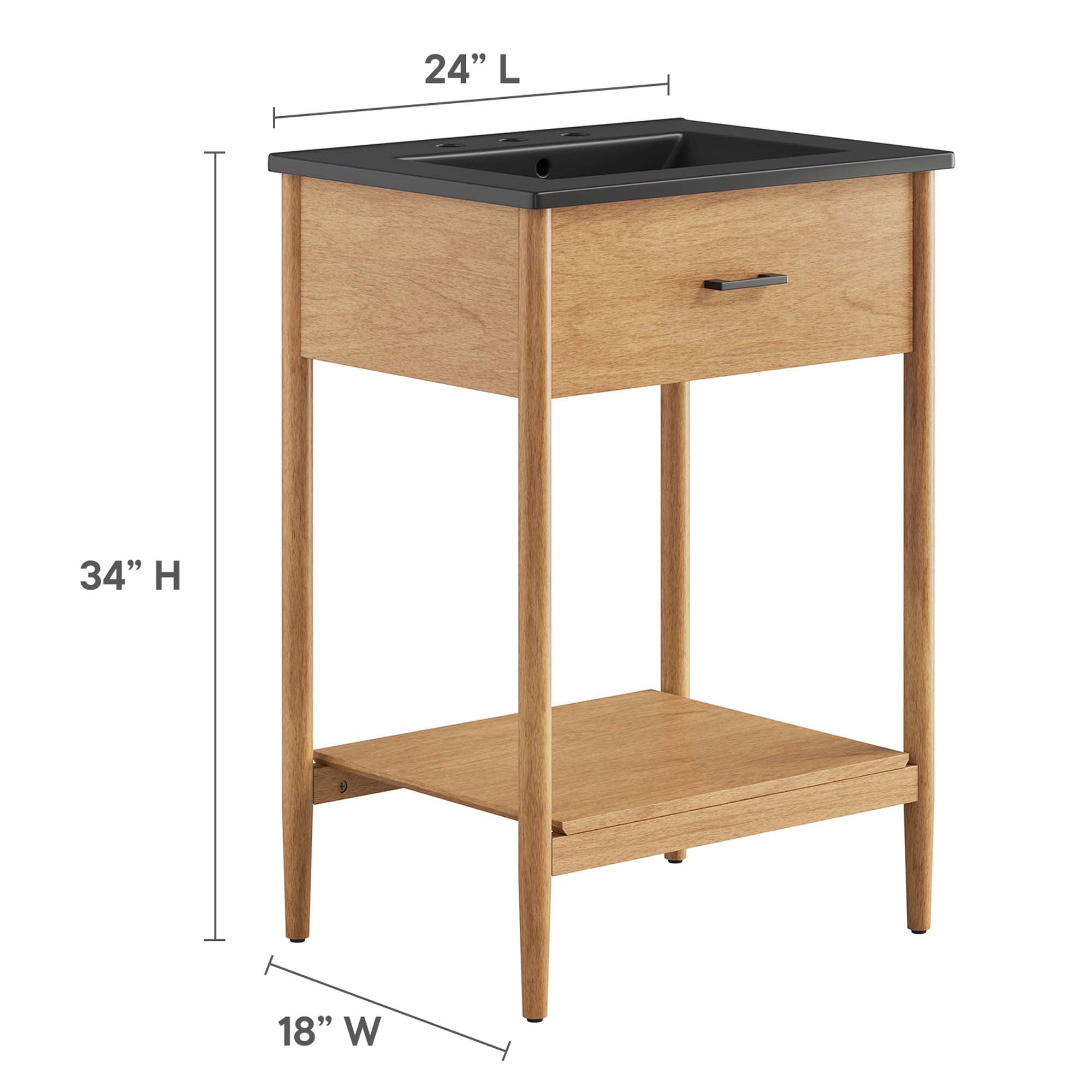 Zaire 24" Bathroom Vanity by Modway