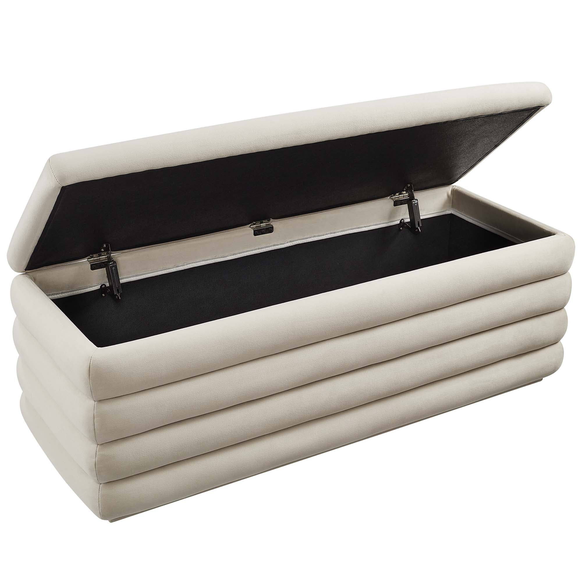 Mezzo Upholstered Performance Velvet Storage Bench by Modway - Best Buy Furniture