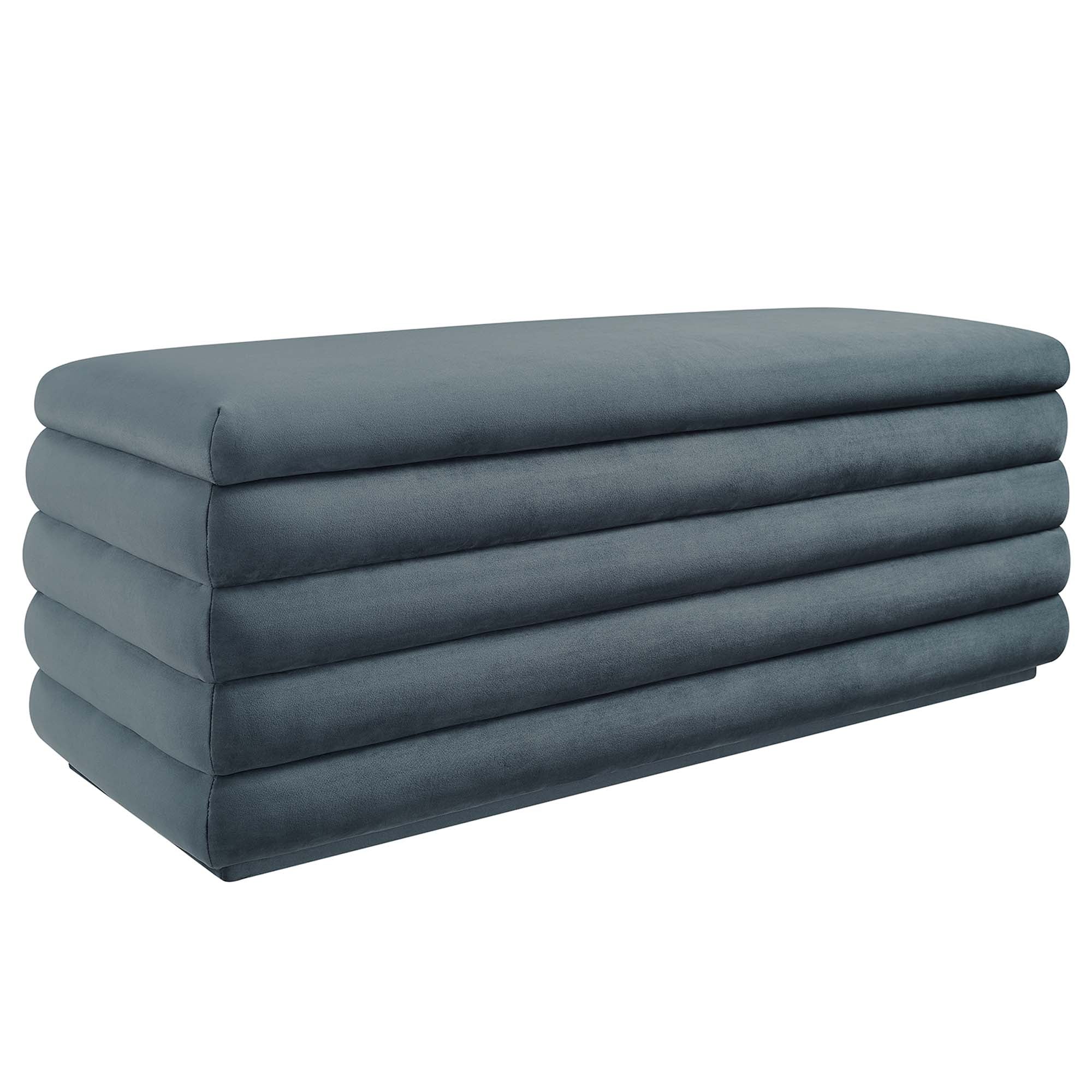 Mezzo Upholstered Performance Velvet Storage Bench by Modway - Best Buy Furniture