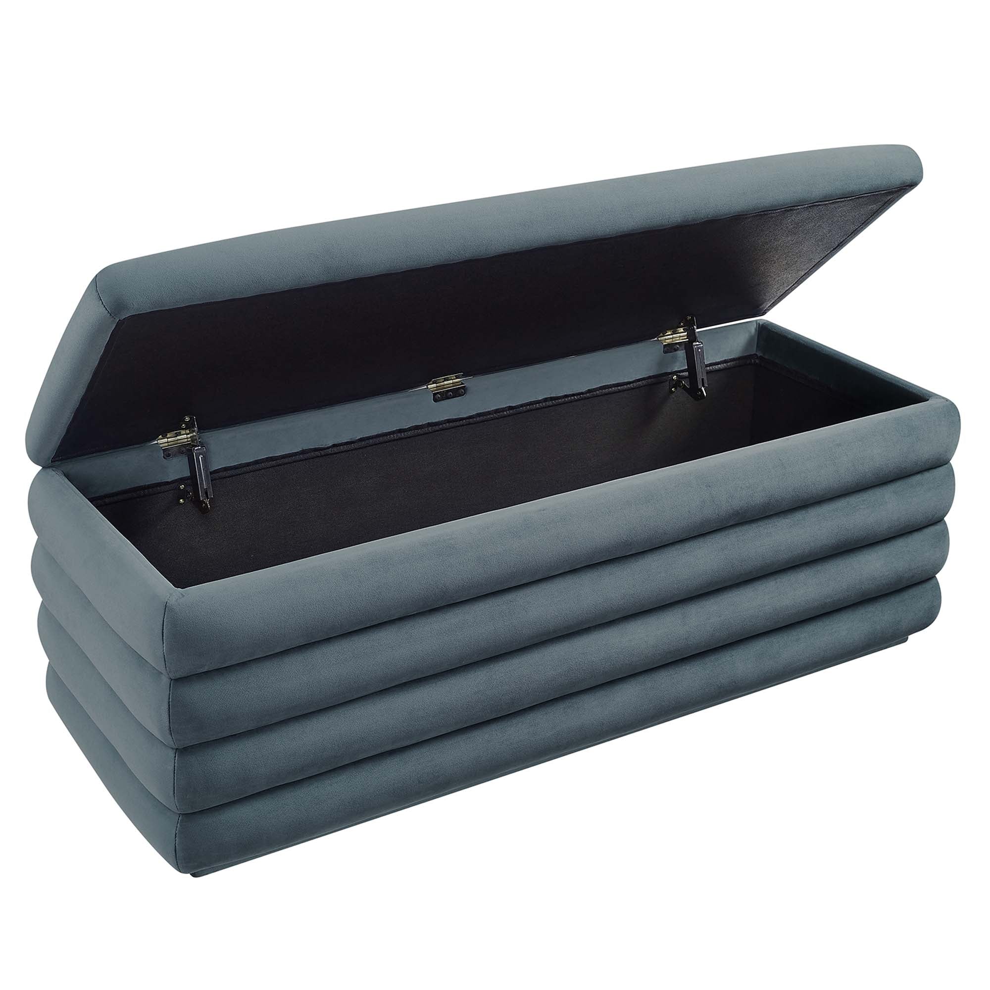 Mezzo Upholstered Performance Velvet Storage Bench by Modway - Best Buy Furniture