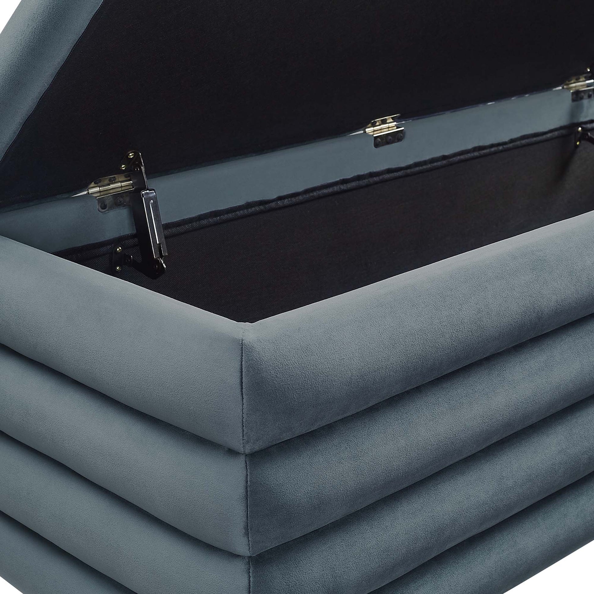 Mezzo Upholstered Performance Velvet Storage Bench by Modway - Best Buy Furniture