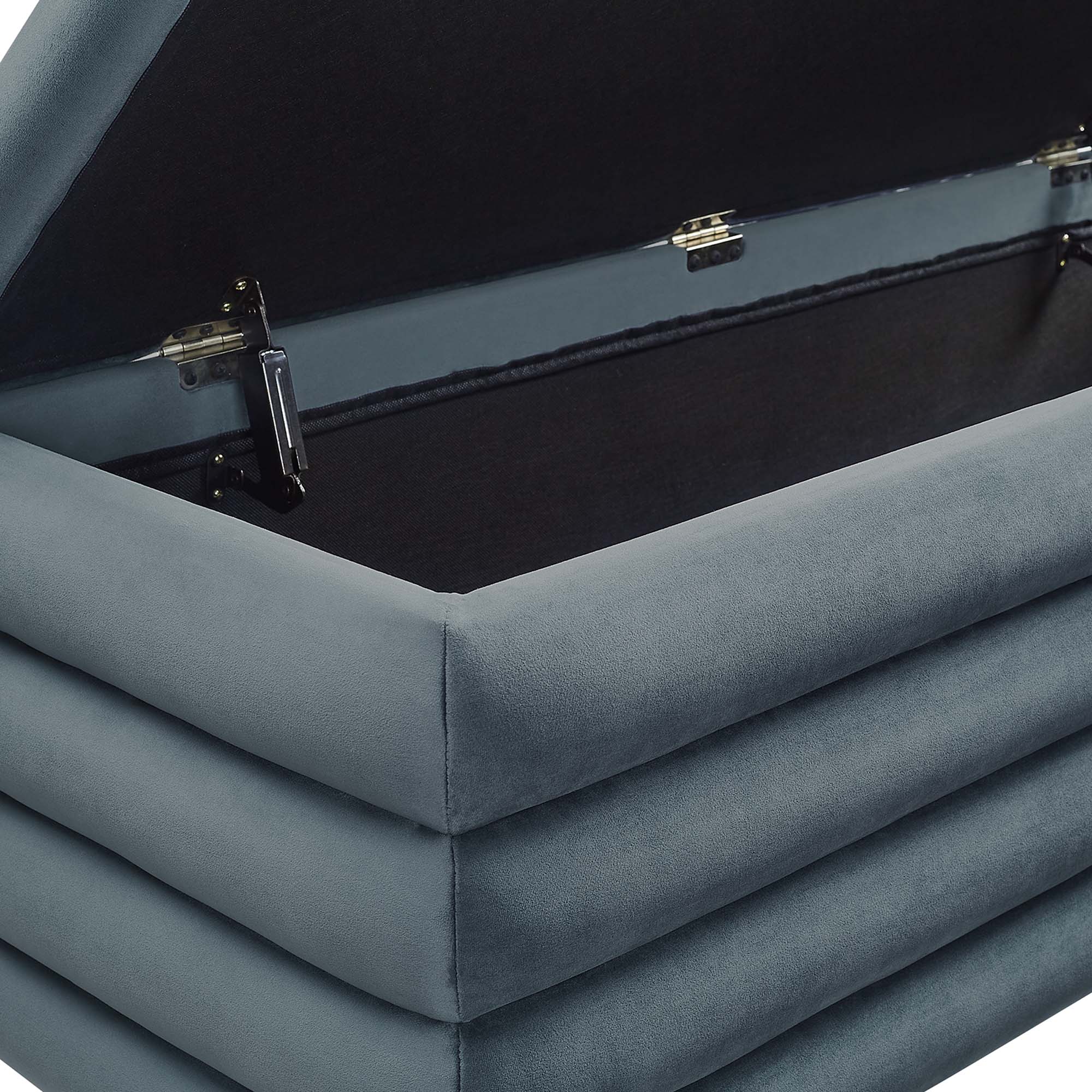 Mezzo Upholstered Performance Velvet Storage Bench by Modway - Best Buy Furniture
