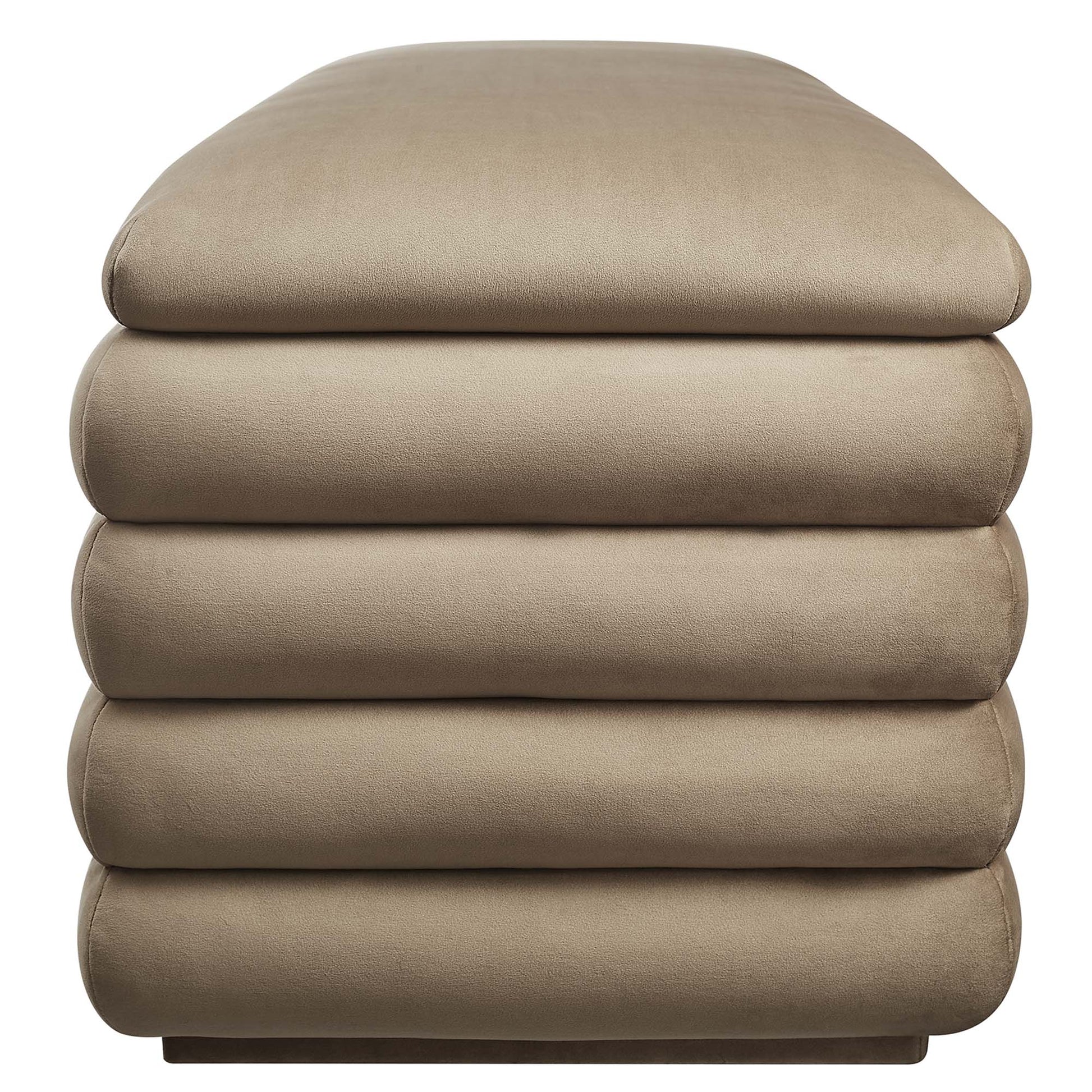 Mezzo Upholstered Performance Velvet Storage Bench by Modway - Best Buy Furniture
