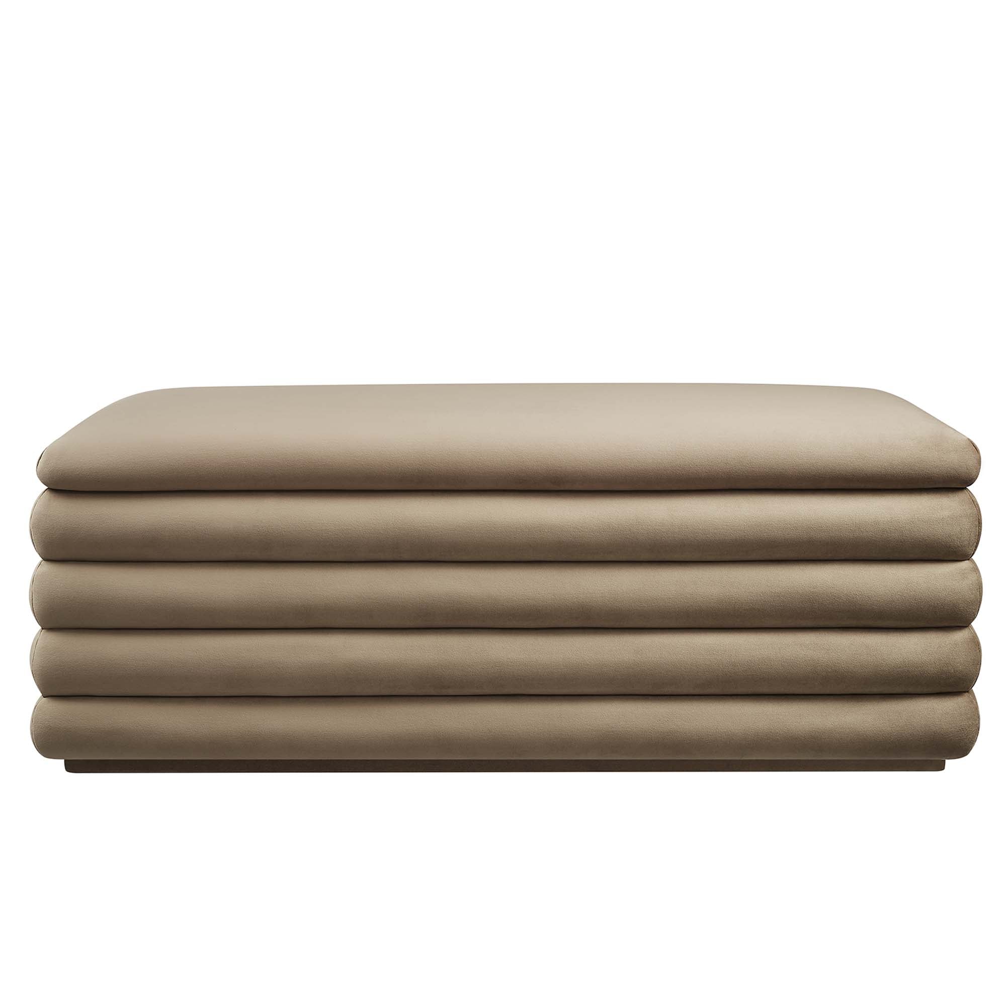 Mezzo Upholstered Performance Velvet Storage Bench by Modway - Best Buy Furniture