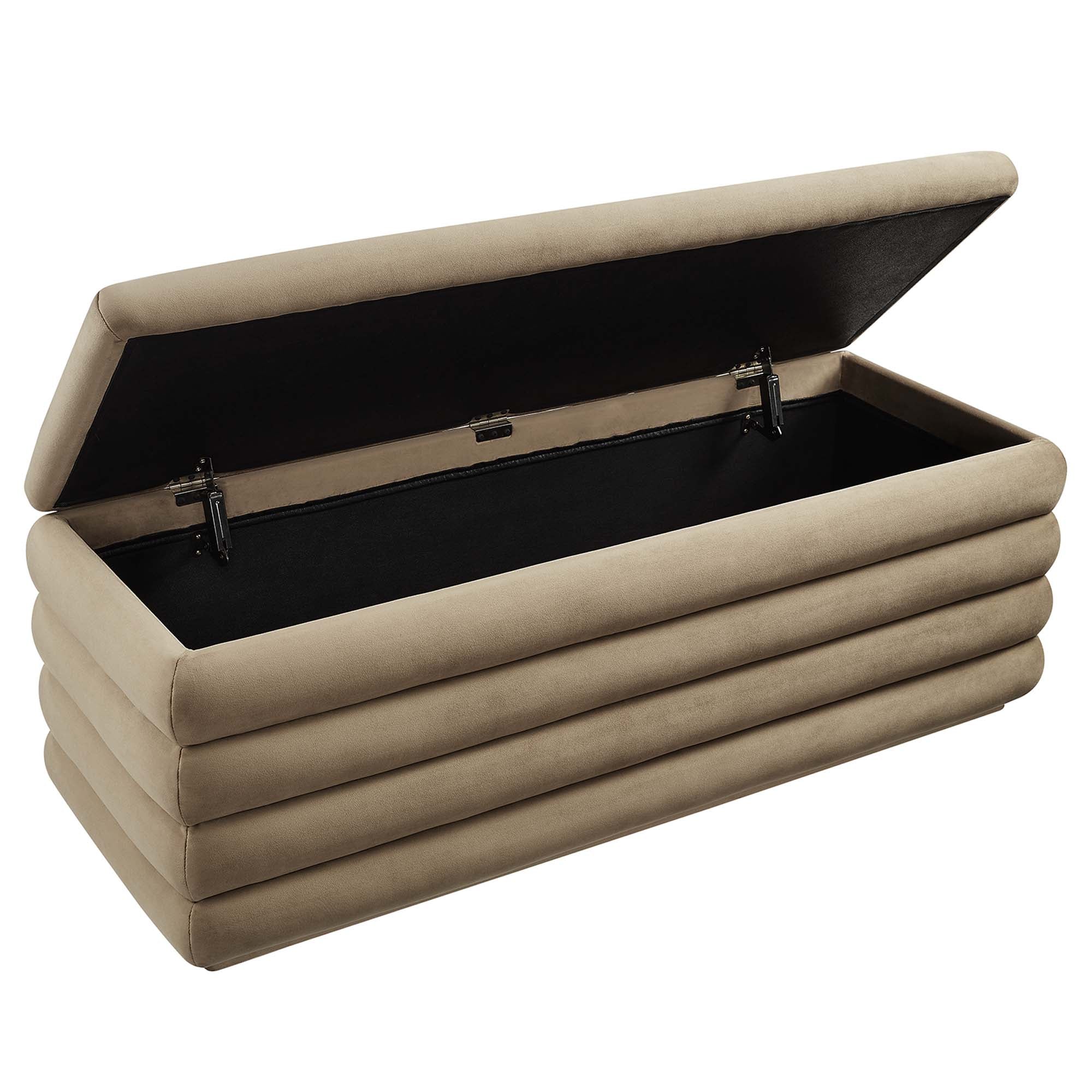 Mezzo Upholstered Performance Velvet Storage Bench by Modway - Best Buy Furniture