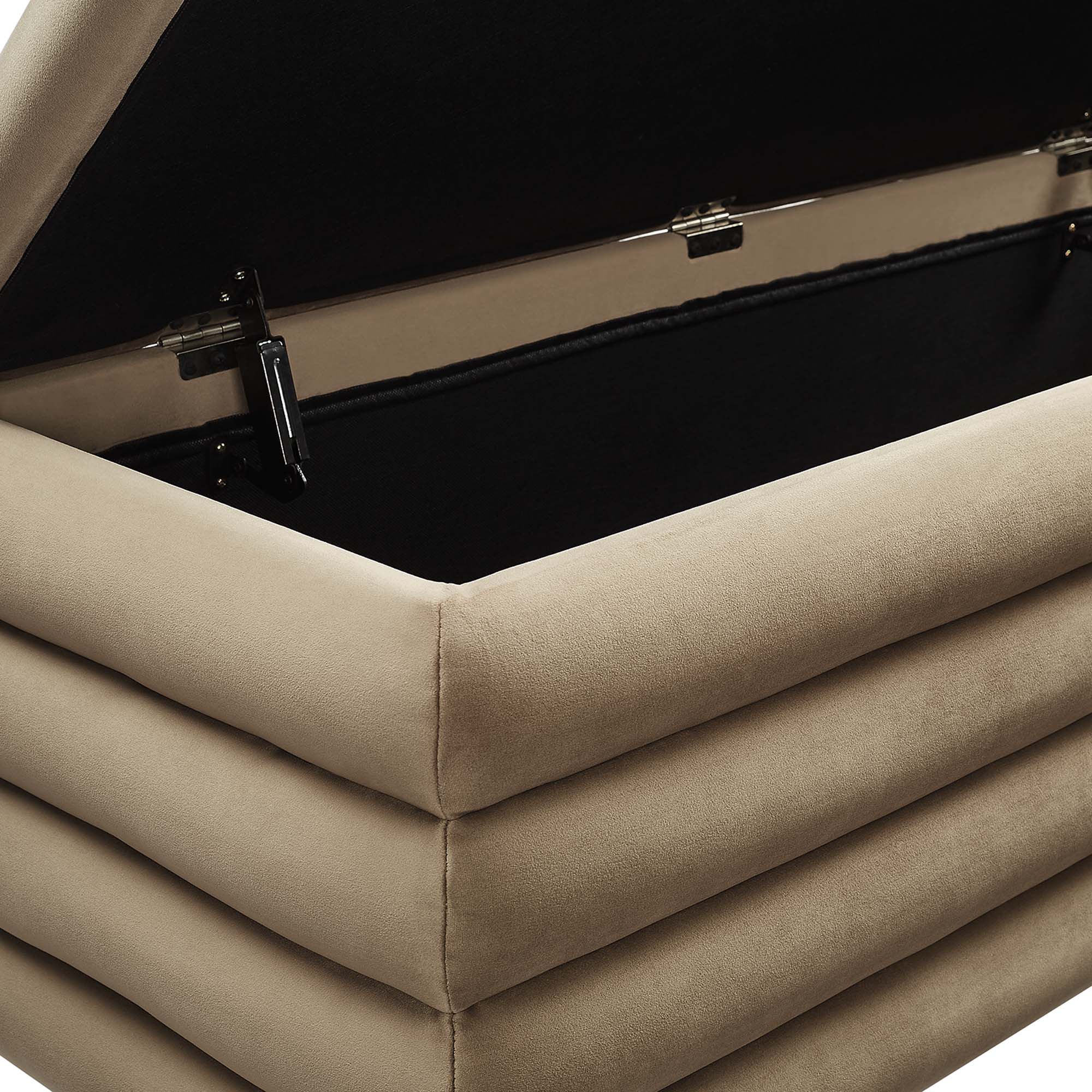 Mezzo Upholstered Performance Velvet Storage Bench by Modway - Best Buy Furniture