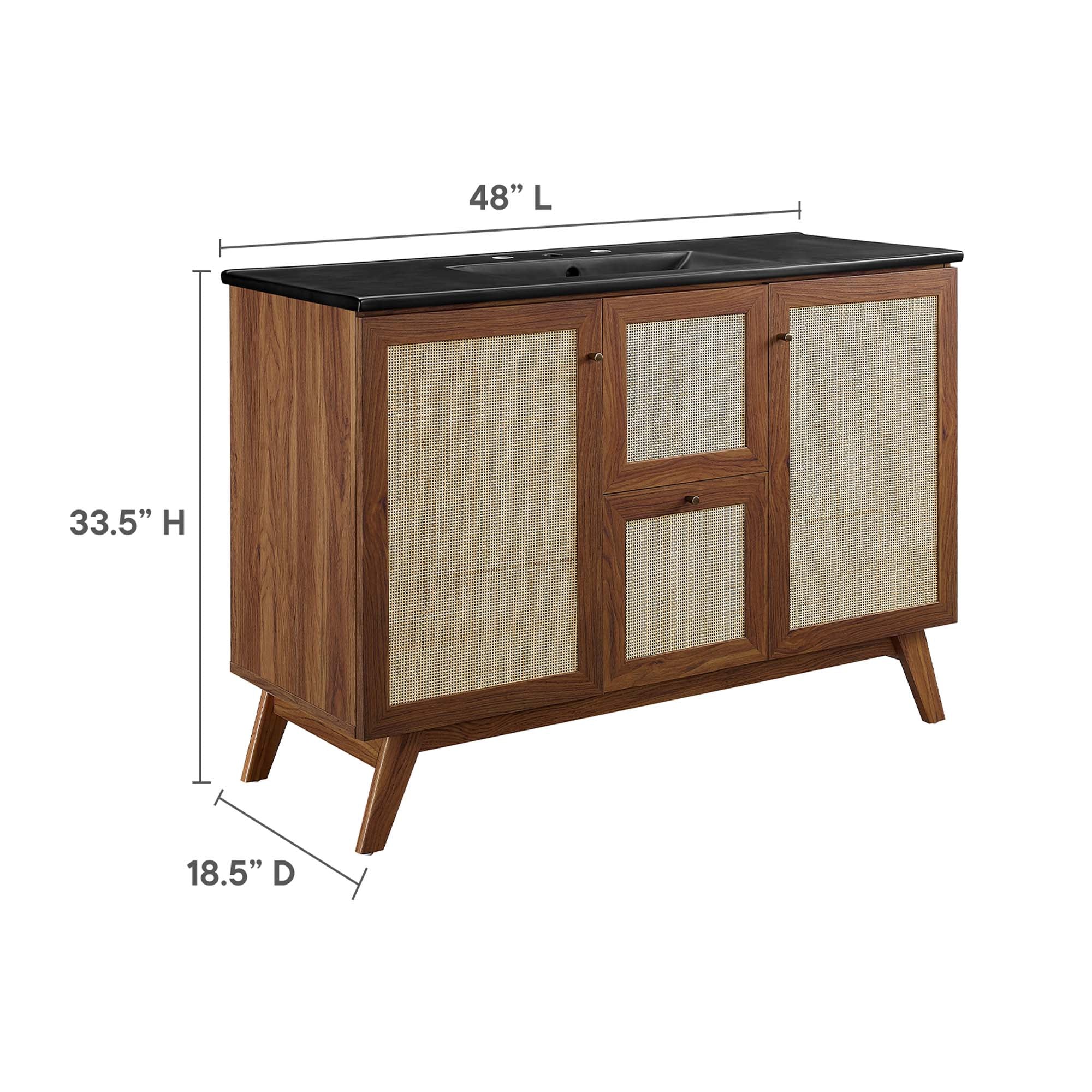 Soma 48" Single Sink Bathroom Vanity by Modway