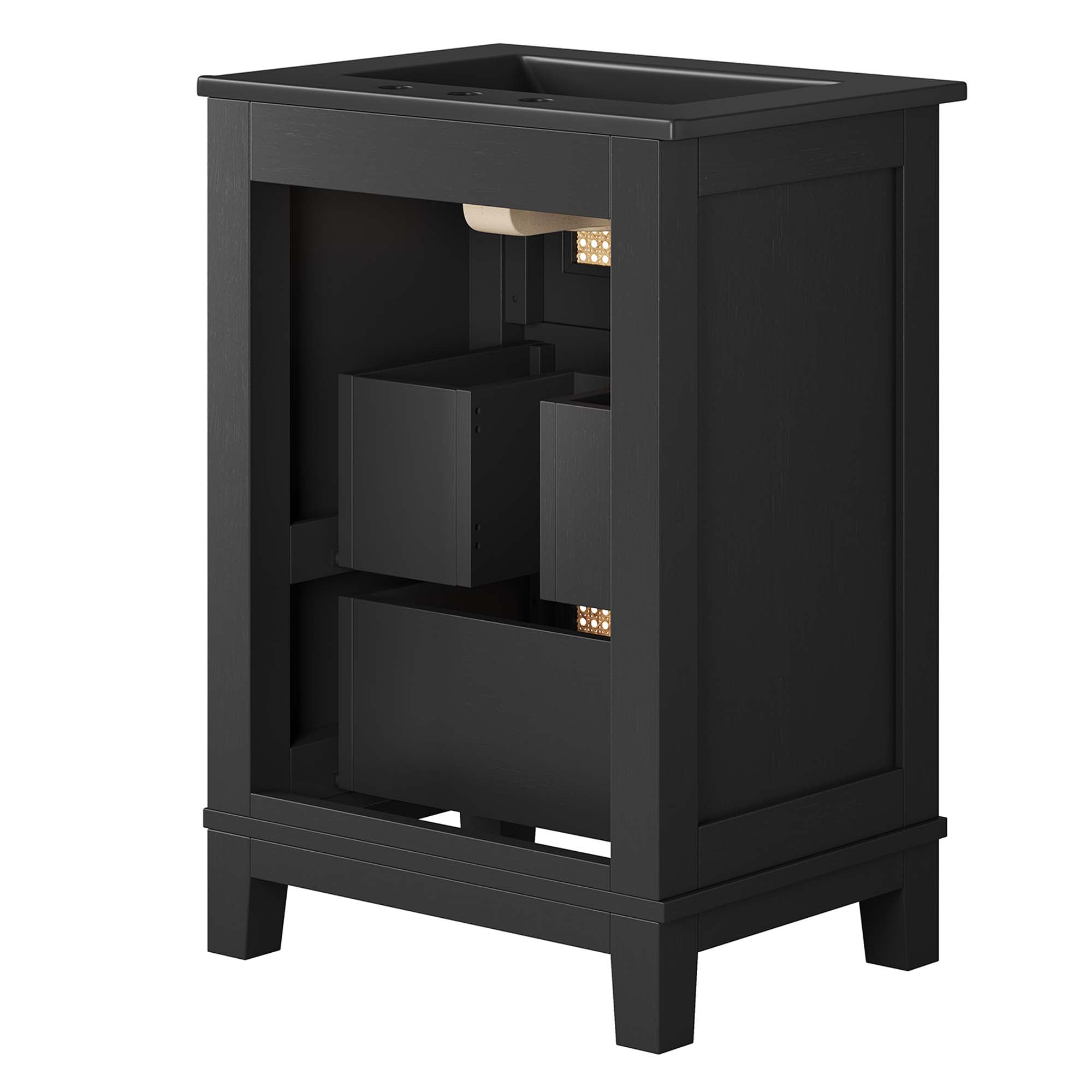 Dixie 24" Solid Wood Bathroom Vanity Cabinet by Modway