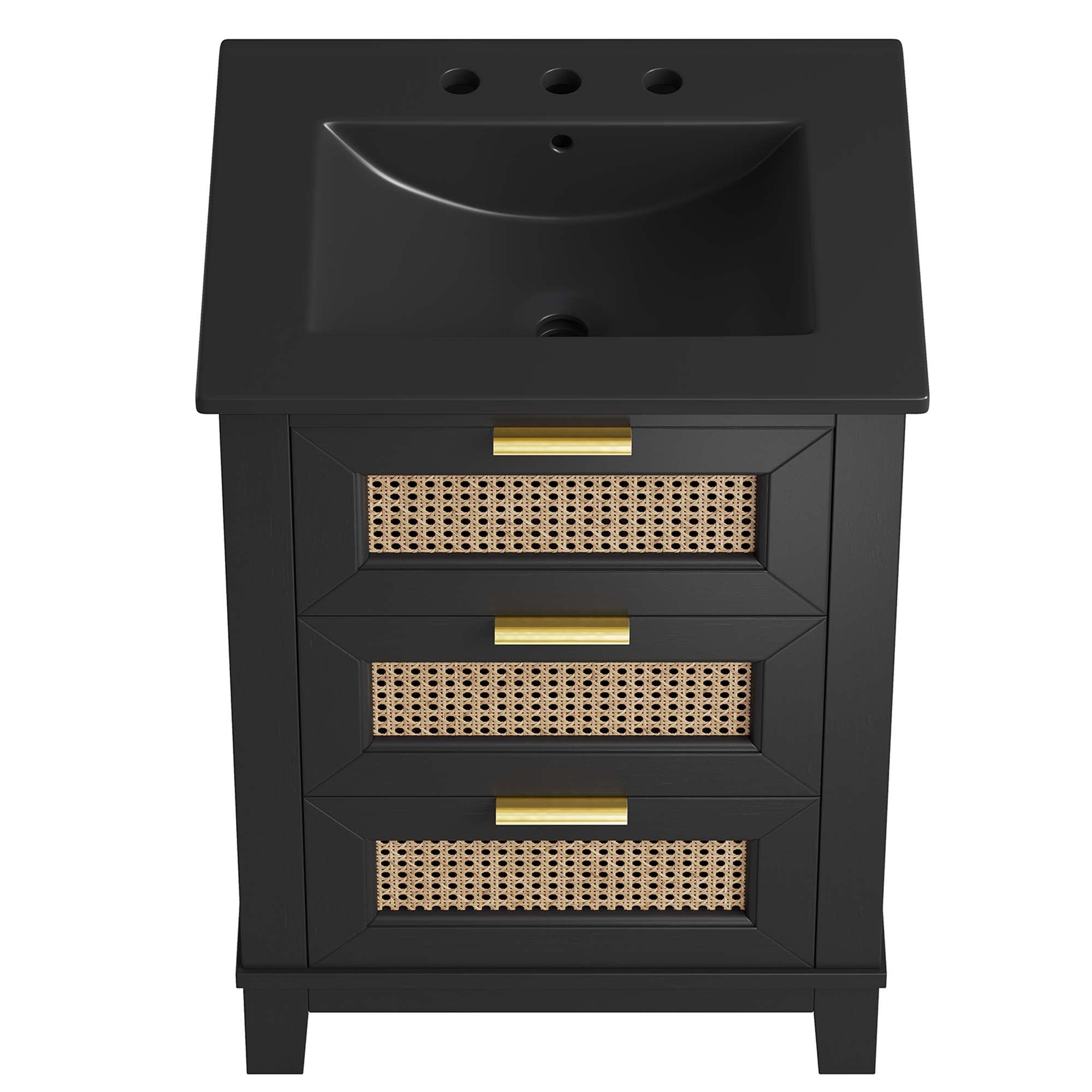 Dixie 24" Solid Wood Bathroom Vanity Cabinet by Modway