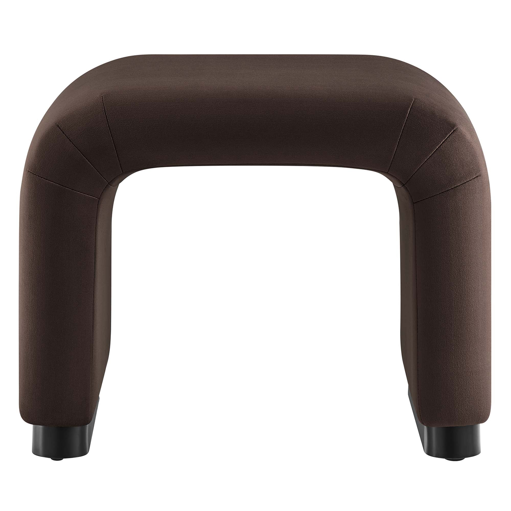 Koda Performance Velvet Waterfall Stool by Modway