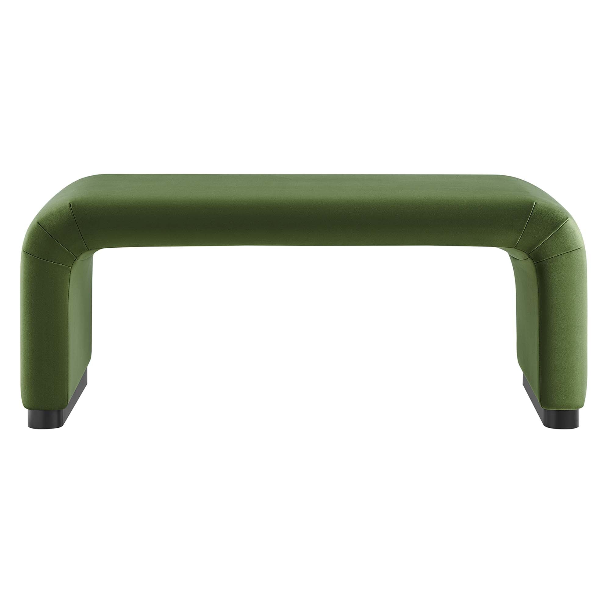 Koda Performance Velvet Waterfall Ottoman by Modway
