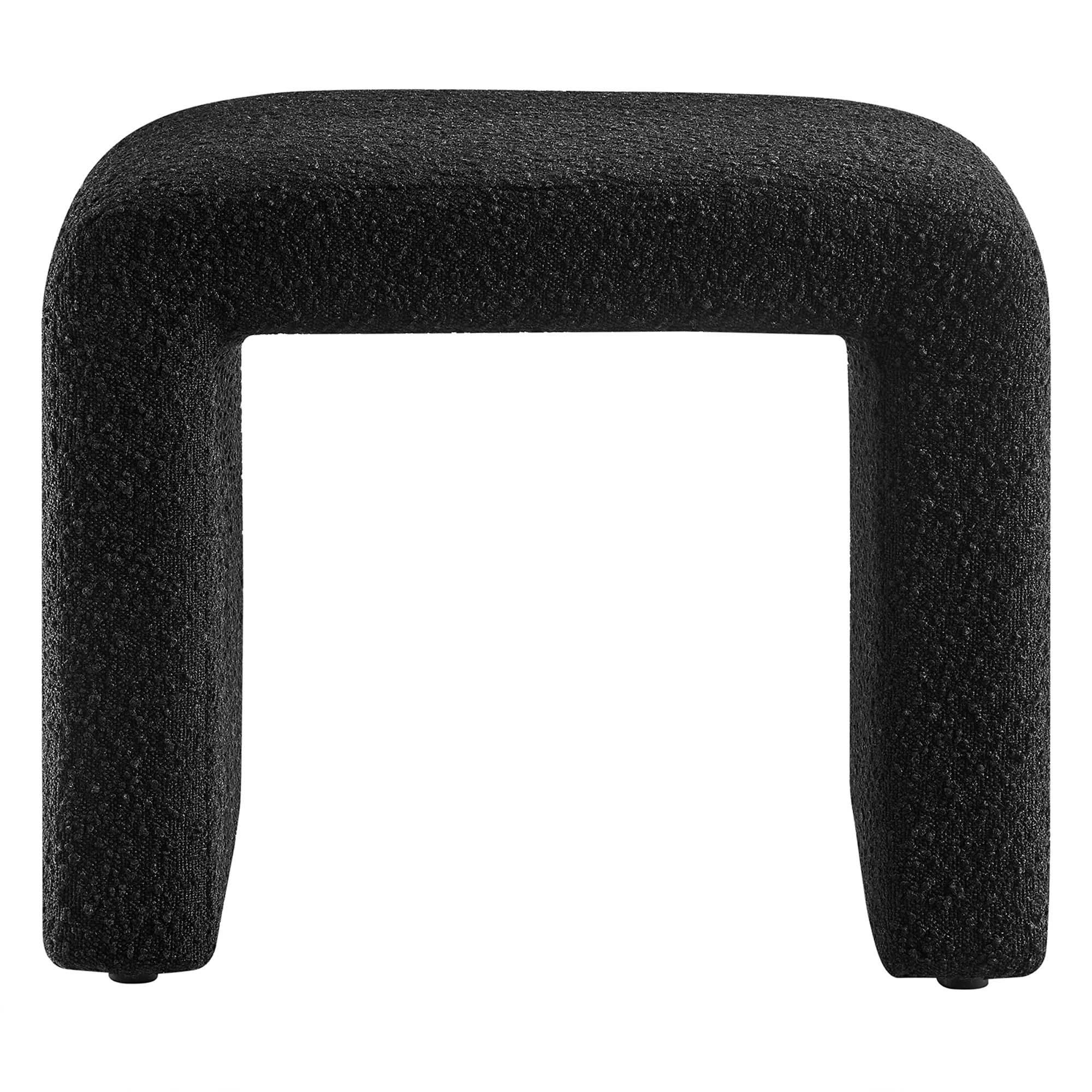 Simba Boucle Fabric Waterfall Stool by Modway