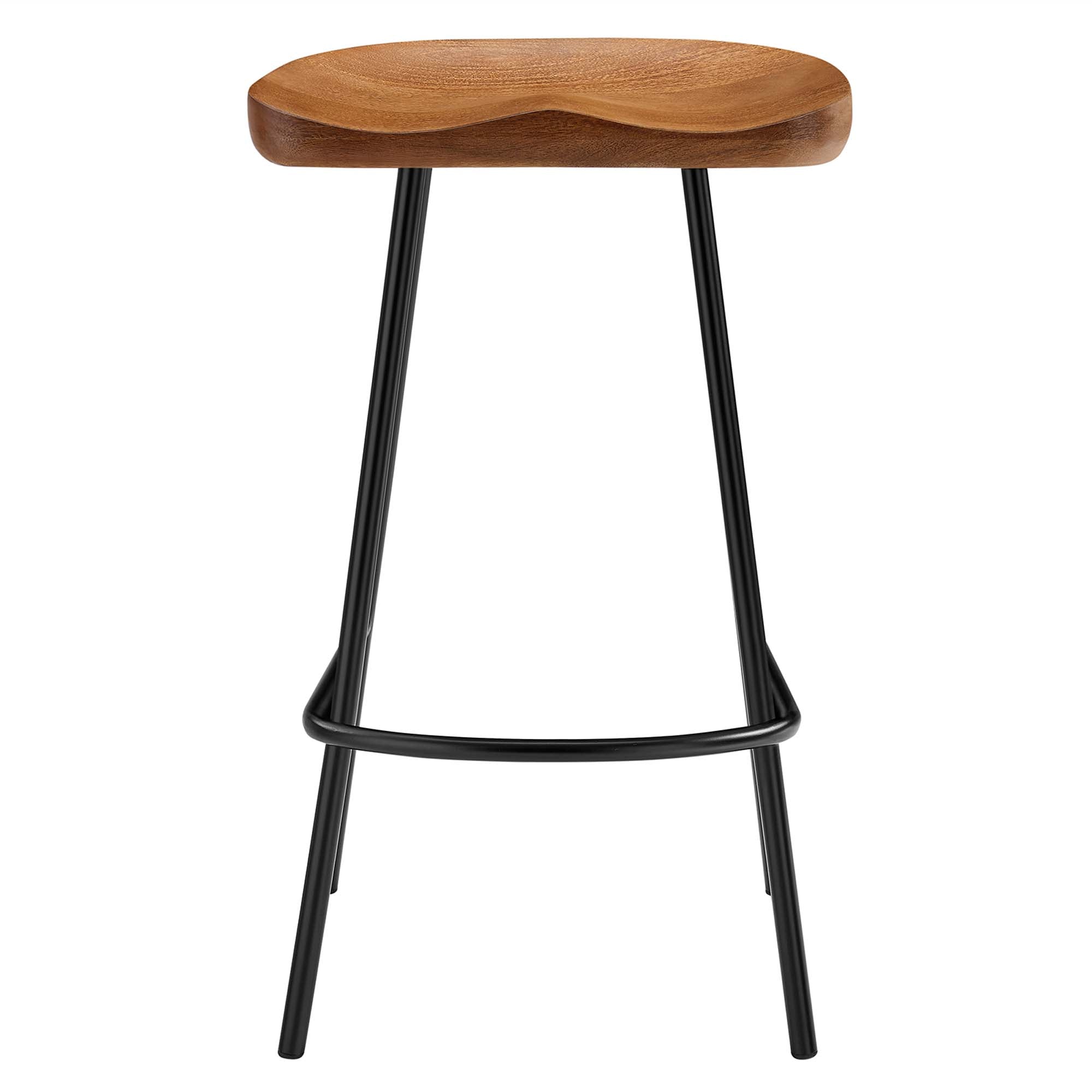 Concord Backless Wood Counter Stools Set of 2 by Modway