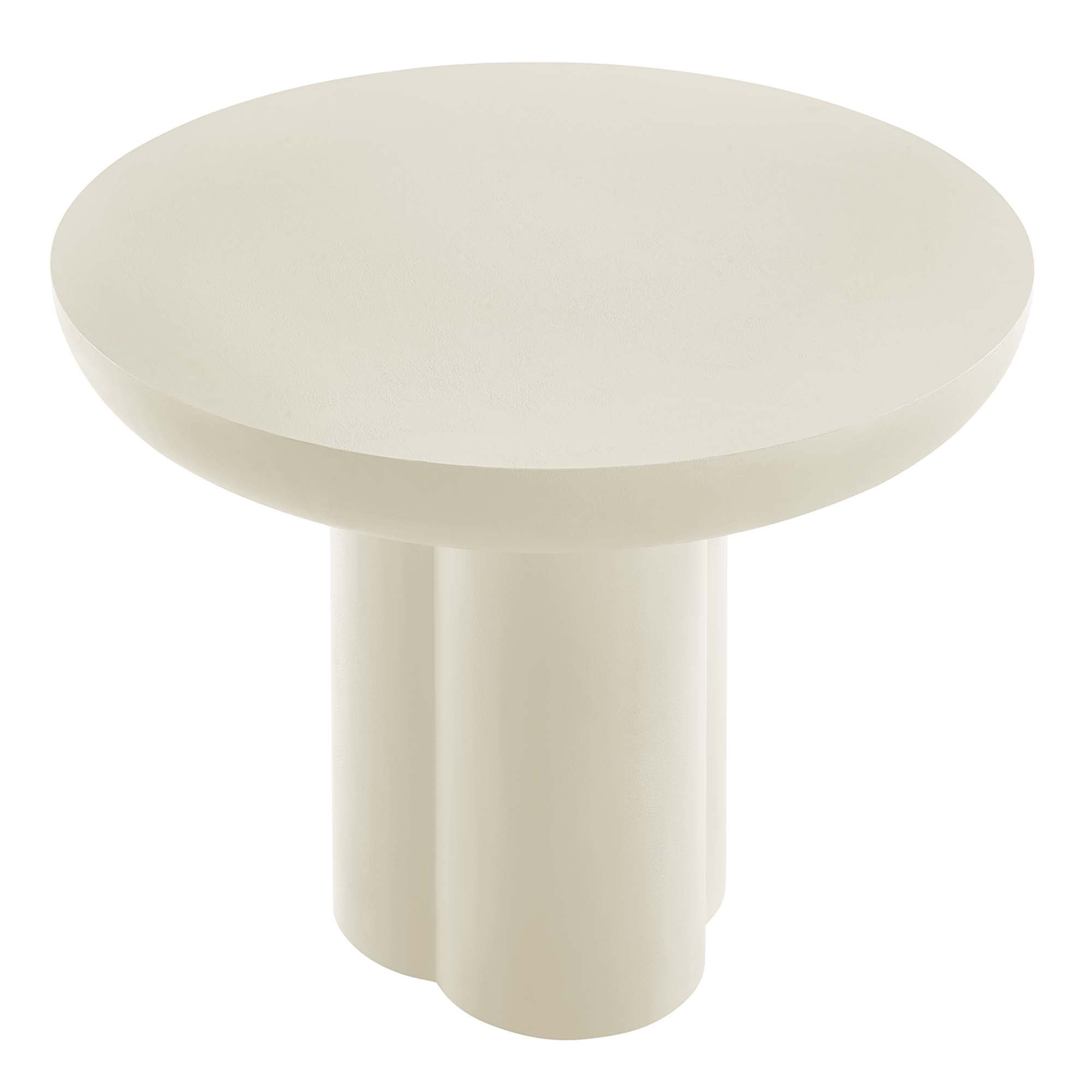 Caspian 40" Round Concrete Dining Table by Modway