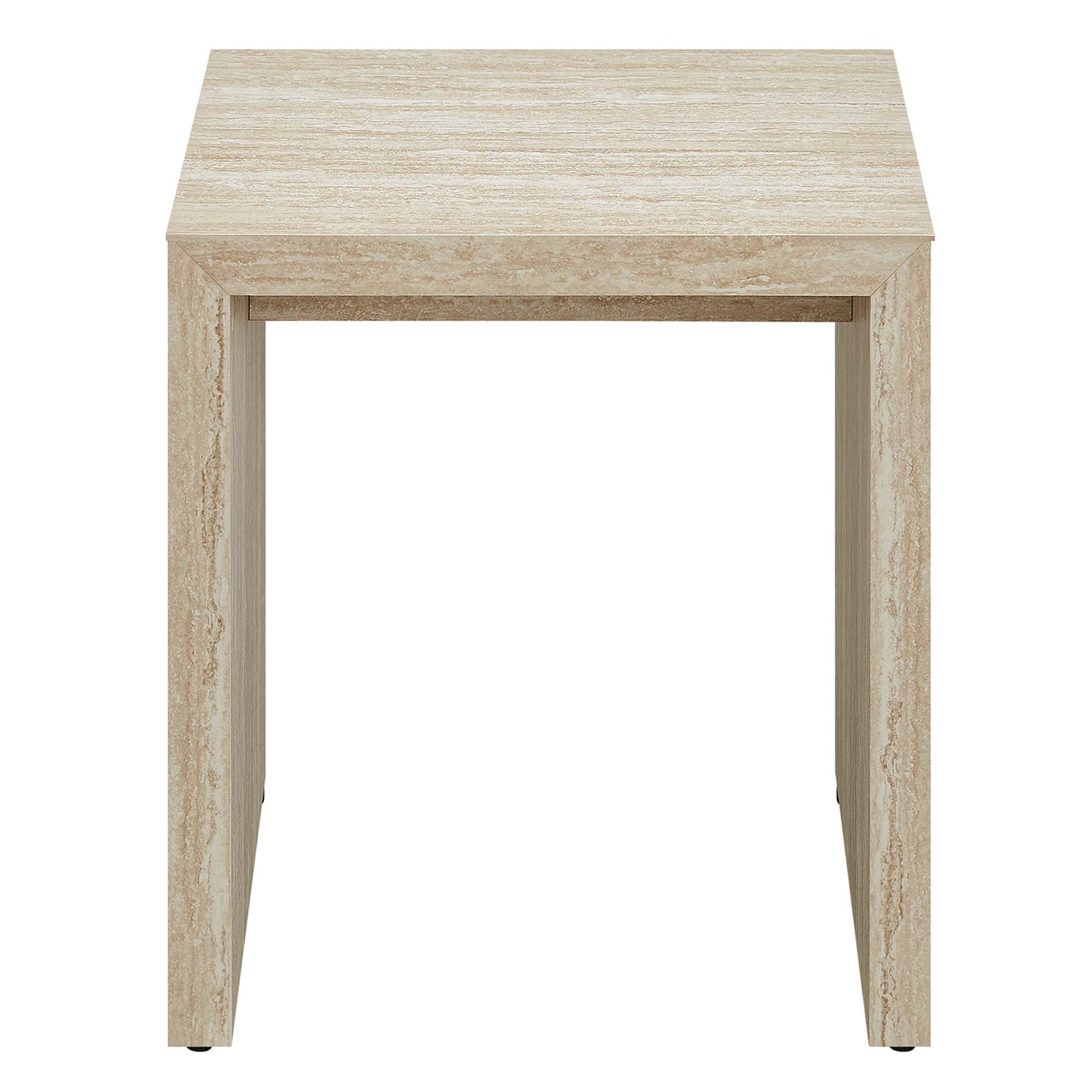 Mirella Faux Travertine Side Table by Modway - Best Buy Furniture