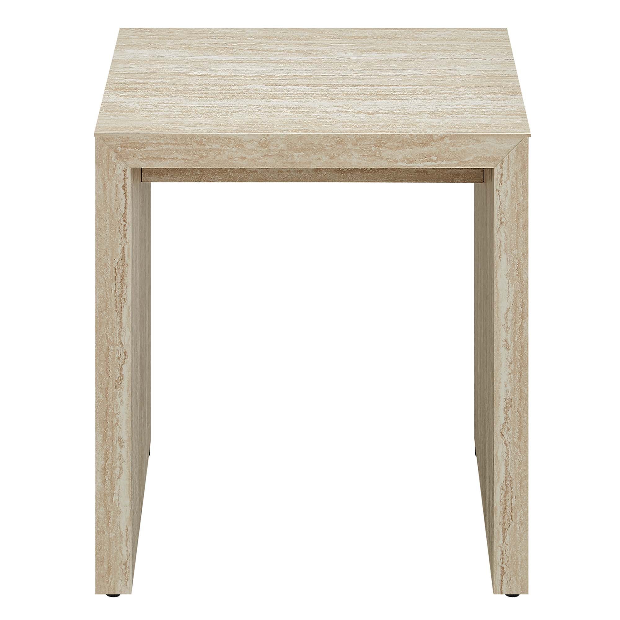 Mirella Faux Travertine Side Table by Modway - Best Buy Furniture
