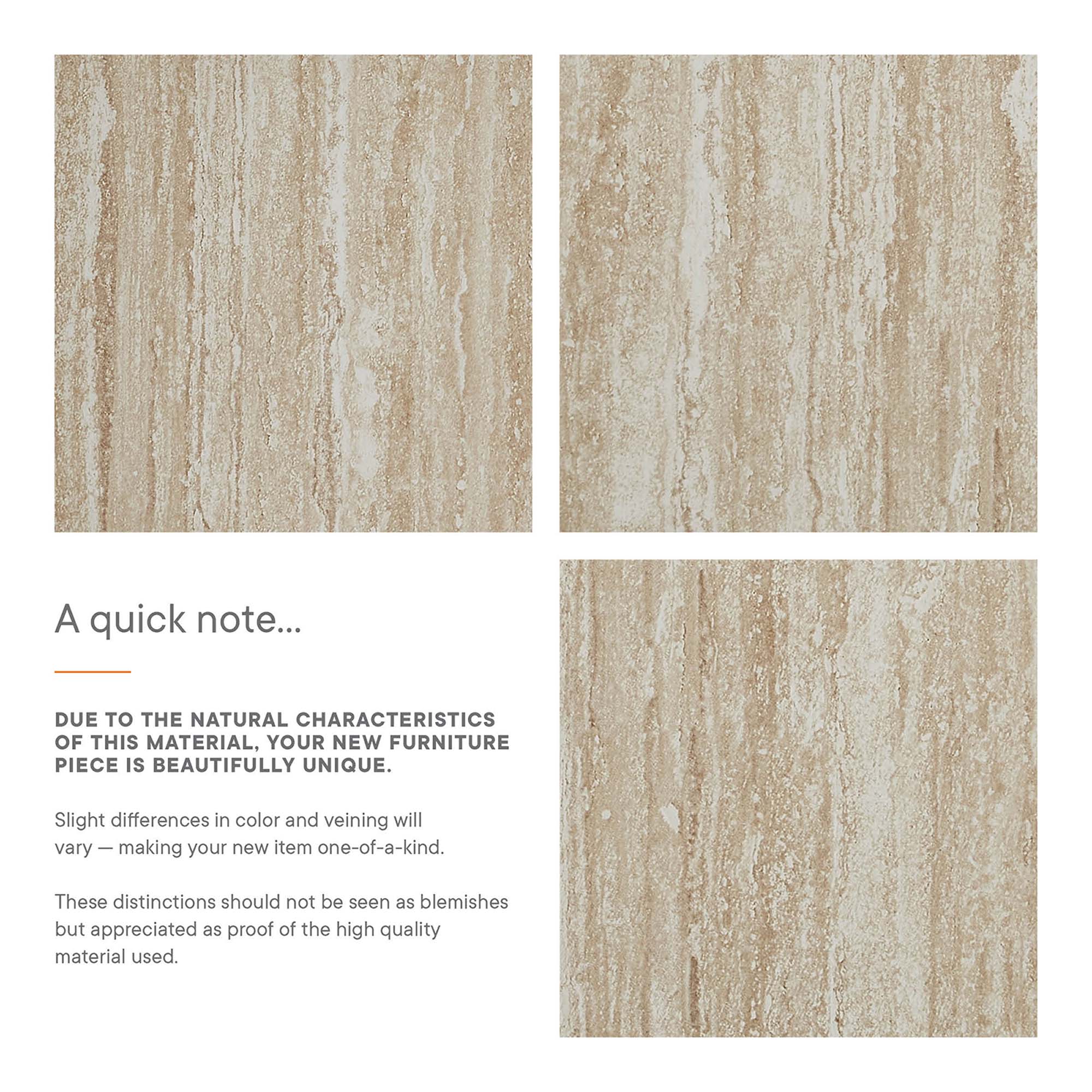 Mirella Faux Travertine Side Table by Modway - Best Buy Furniture