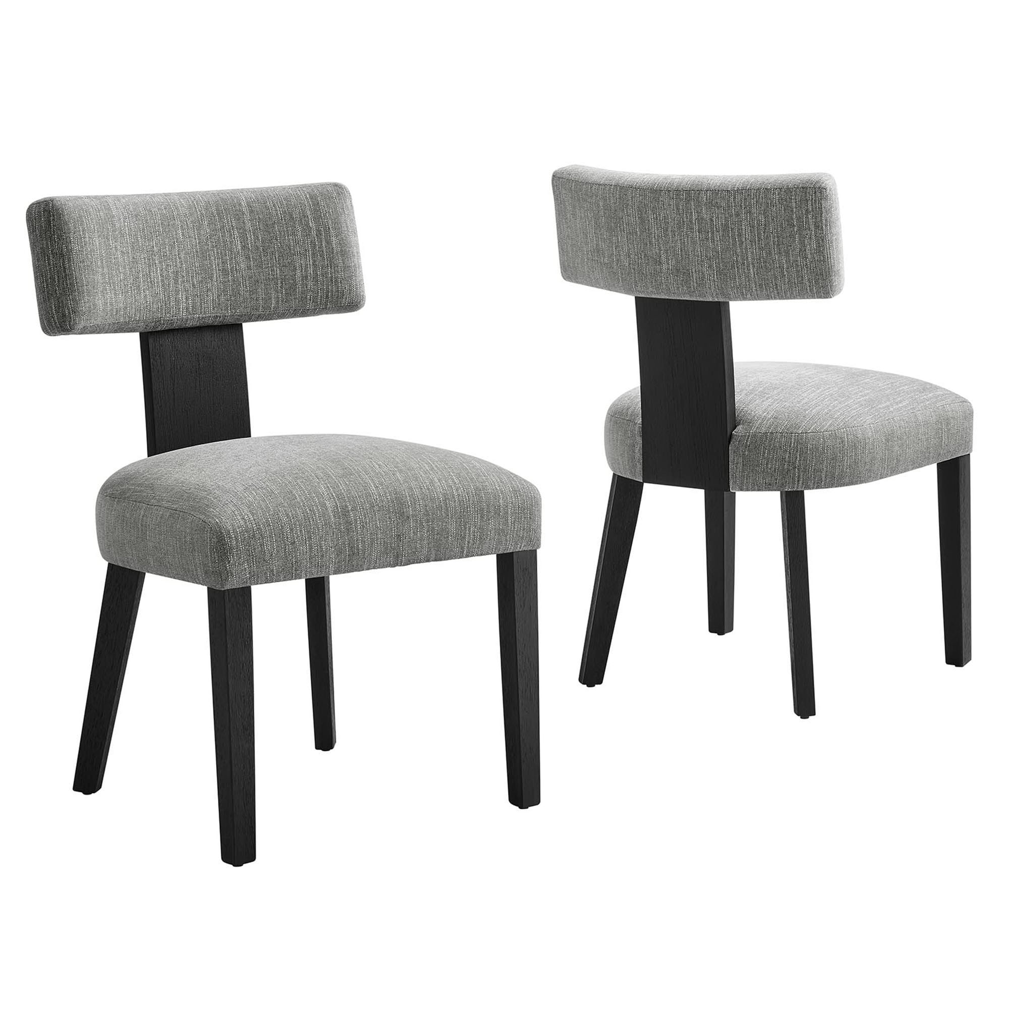 Nalani Fabric Upholstered Dining Chairs Set of 2 by Modway - Best Buy Furniture