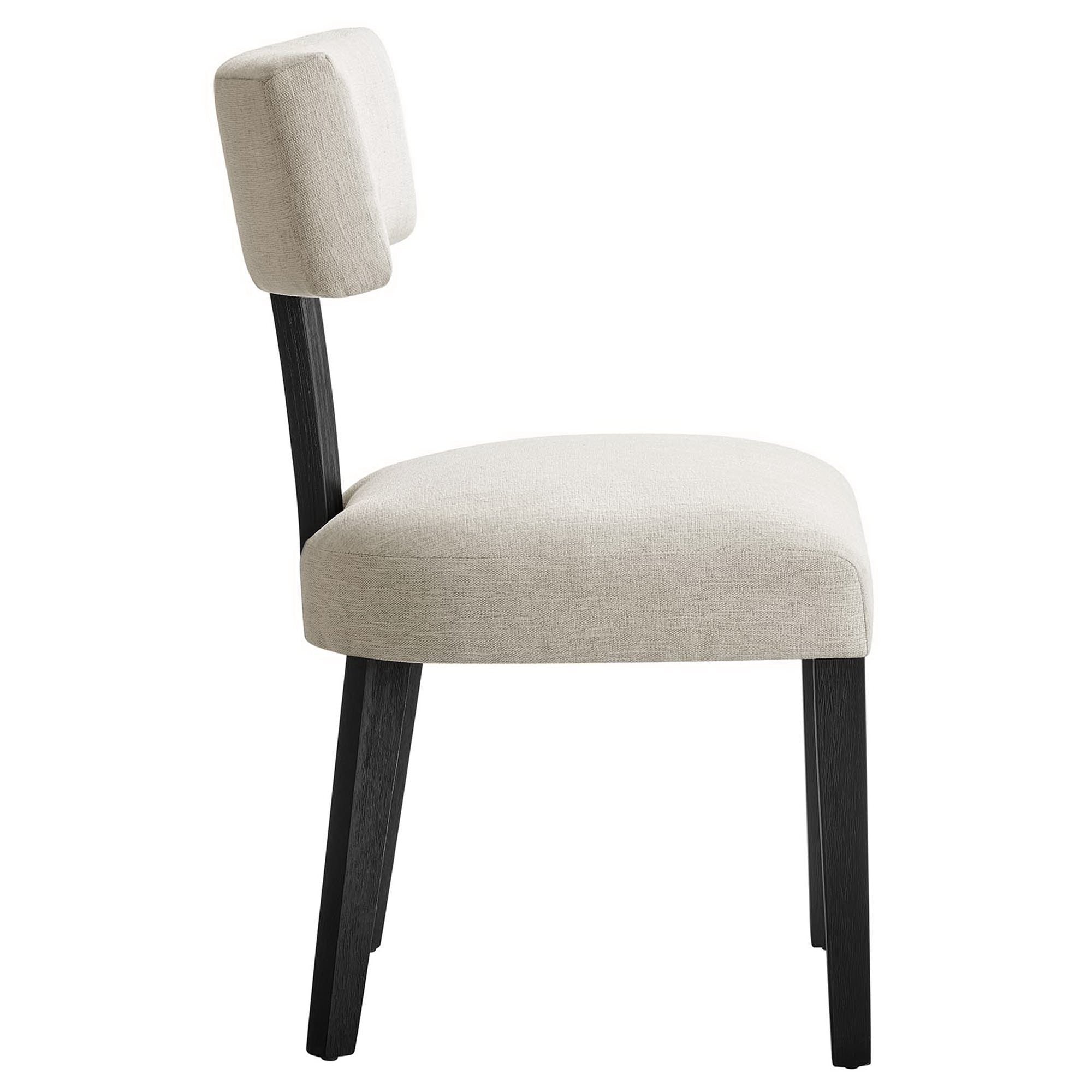 Nalani Fabric Upholstered Dining Chairs Set of 2 by Modway - Best Buy Furniture