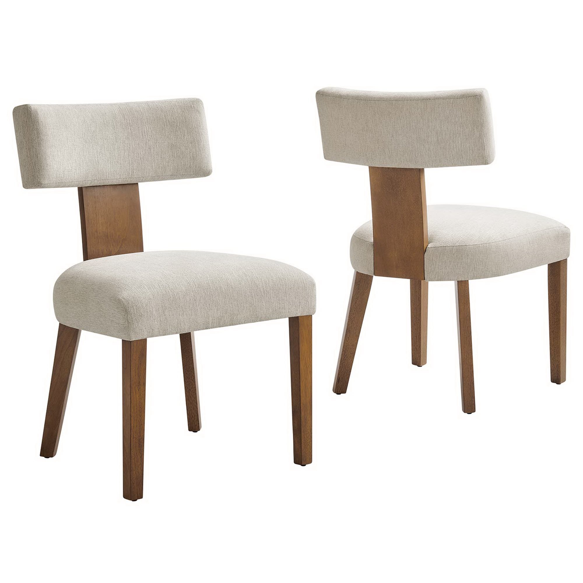 Nalani Fabric Upholstered Dining Chairs Set of 2 by Modway - Best Buy Furniture