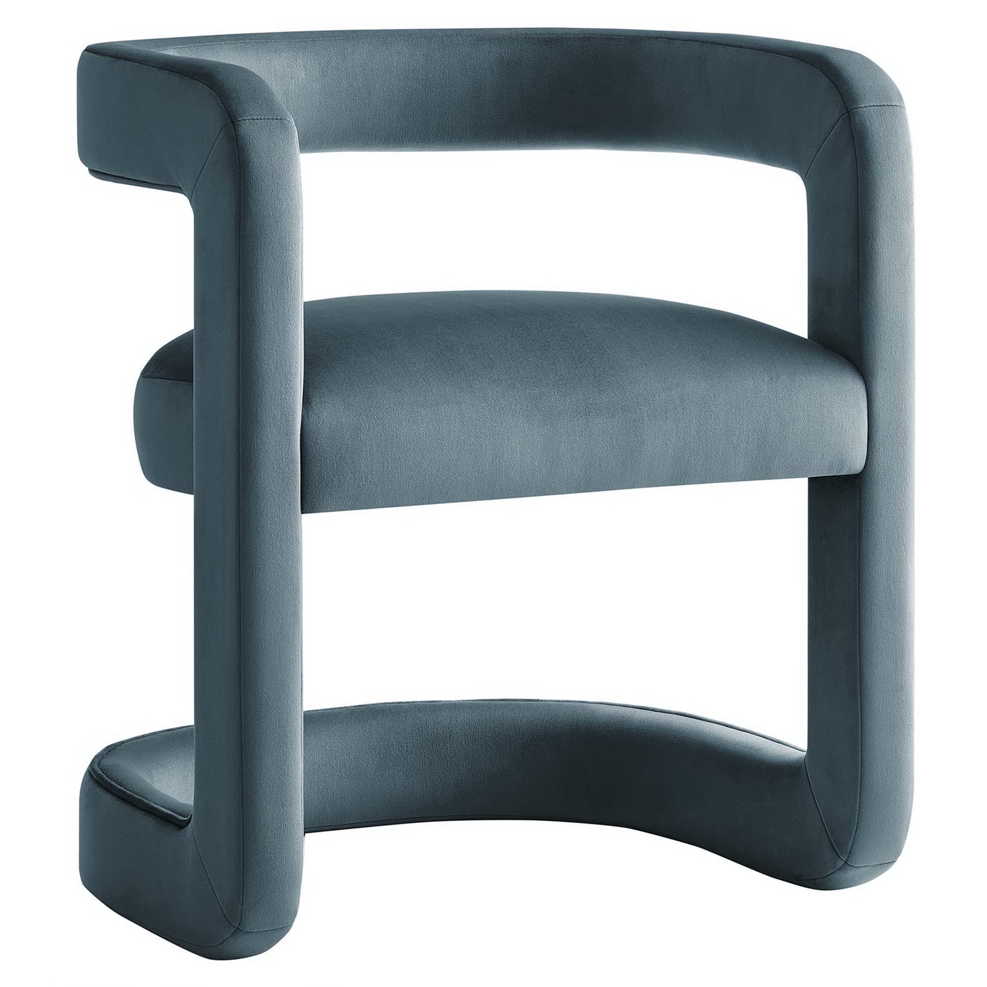 Winslow Barrel Performance Velvet Dining Chair  by Modway