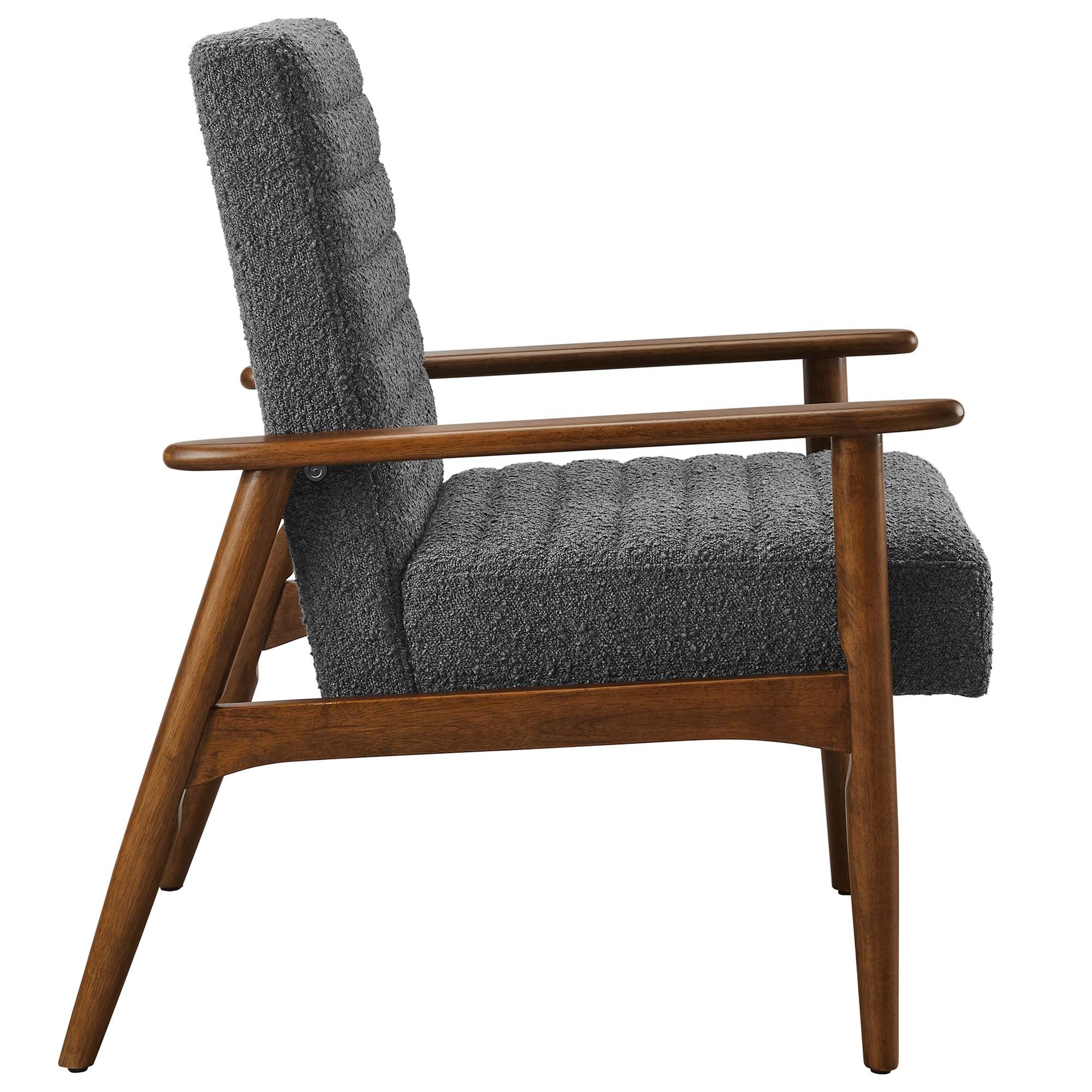 Jensen Boucle Fabric Accent Chair by Modway
