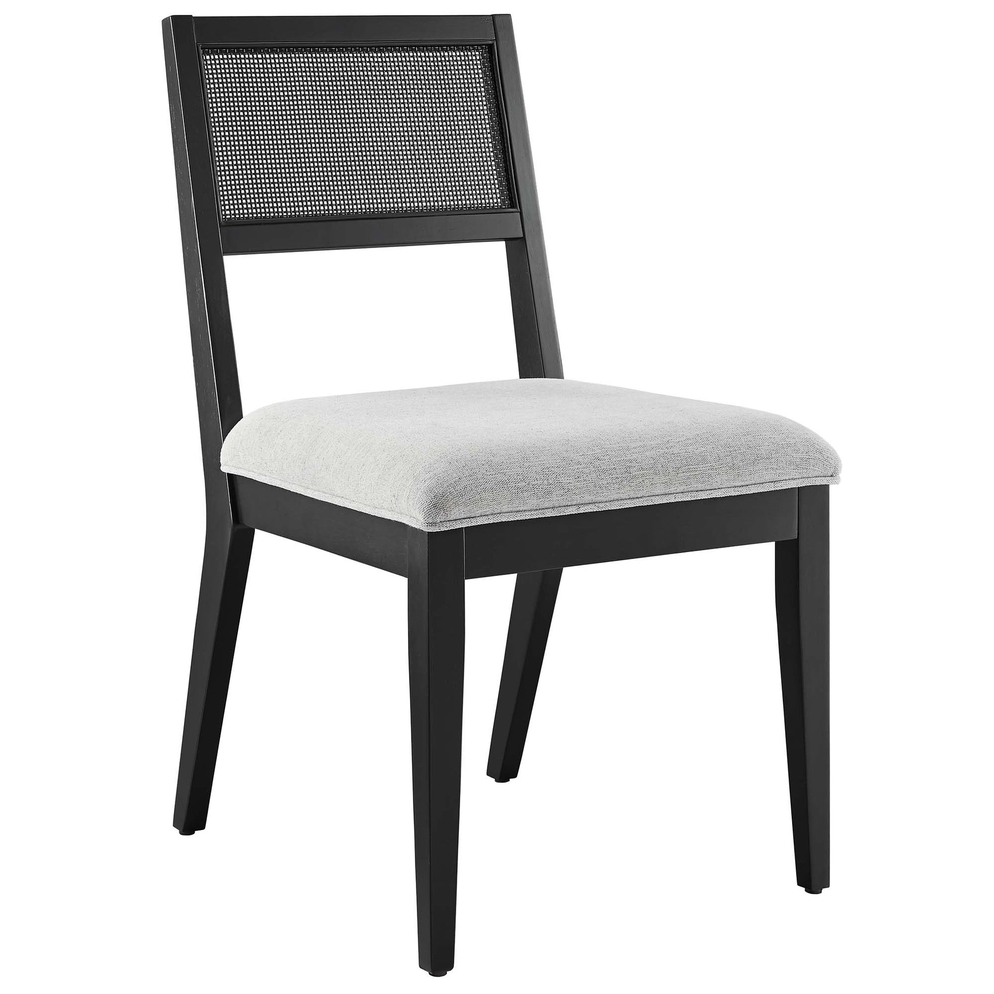 Nimba Faux Rattan Fabric Dining Chairs Set of 2 by Modway - Best Buy Furniture