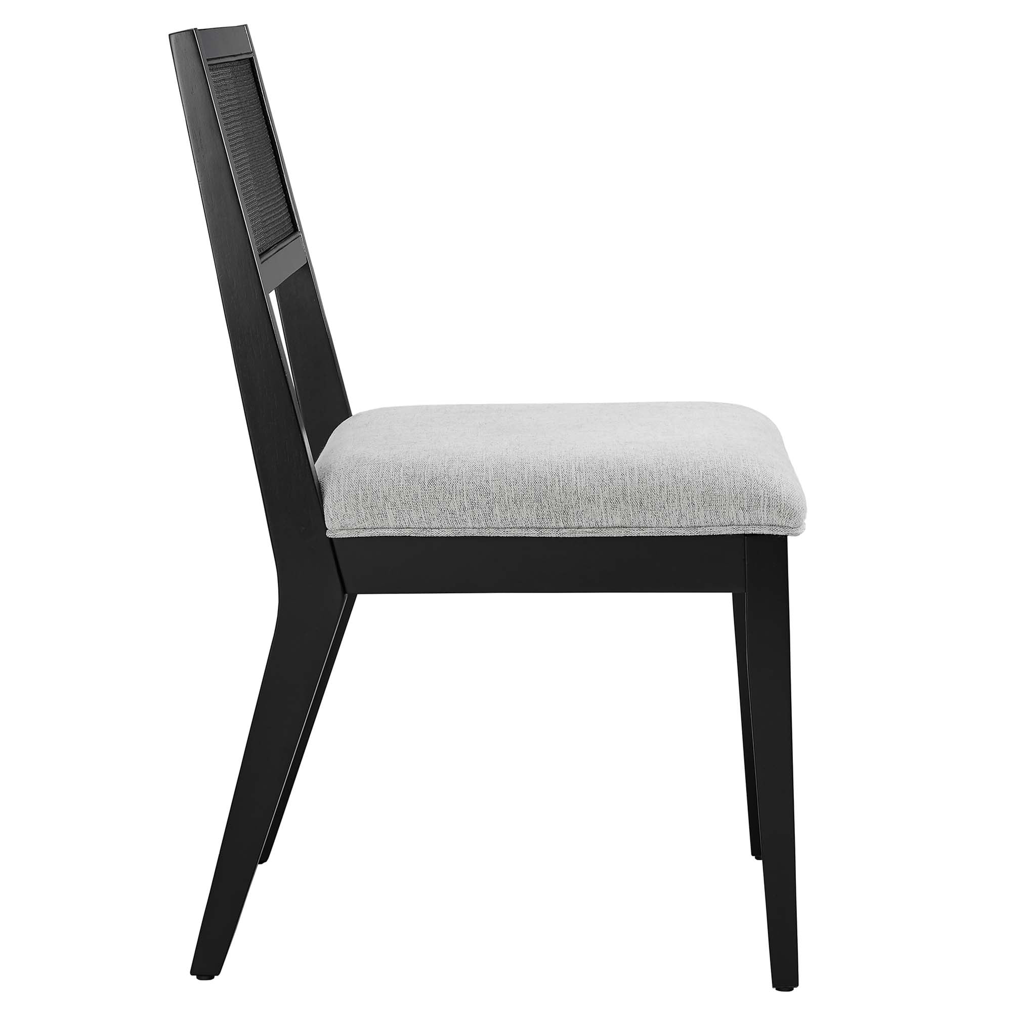 Nimba Faux Rattan Fabric Dining Chairs Set of 2 by Modway - Best Buy Furniture