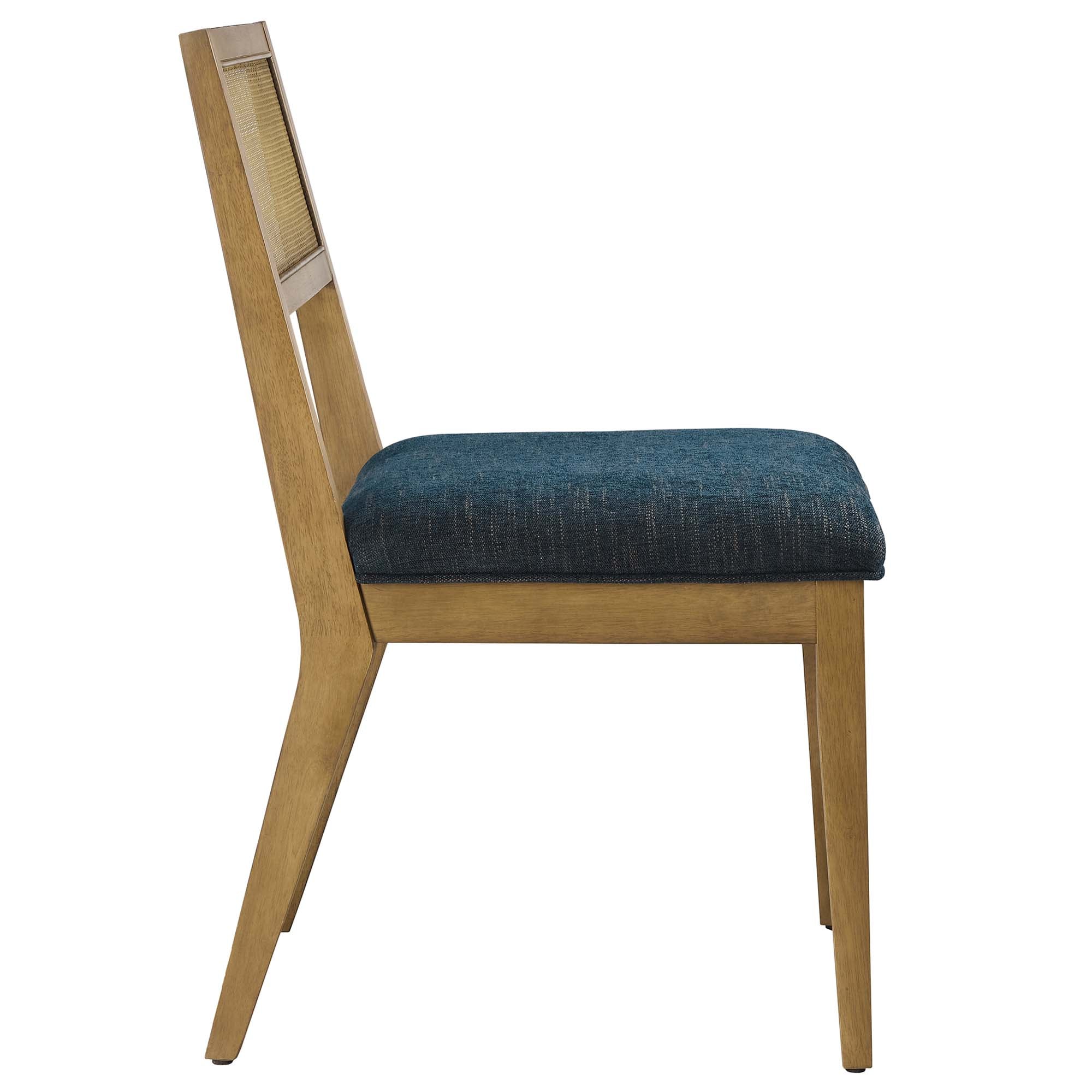 Nimba Faux Rattan Fabric Dining Chairs Set of 2 by Modway - Best Buy Furniture