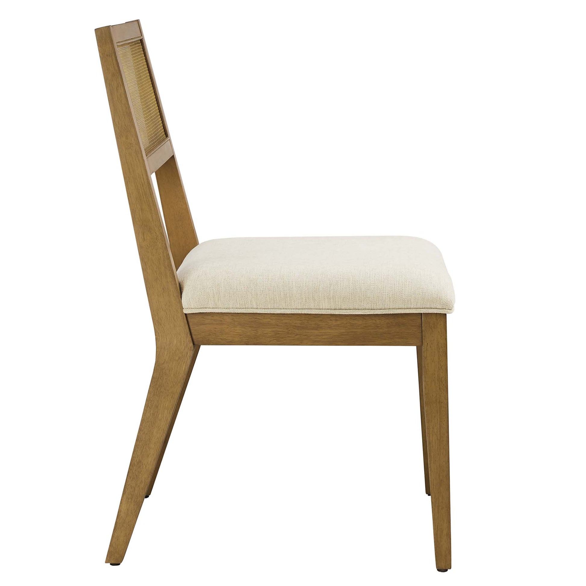 Nimba Faux Rattan Fabric Dining Chairs Set of 2 by Modway - Best Buy Furniture