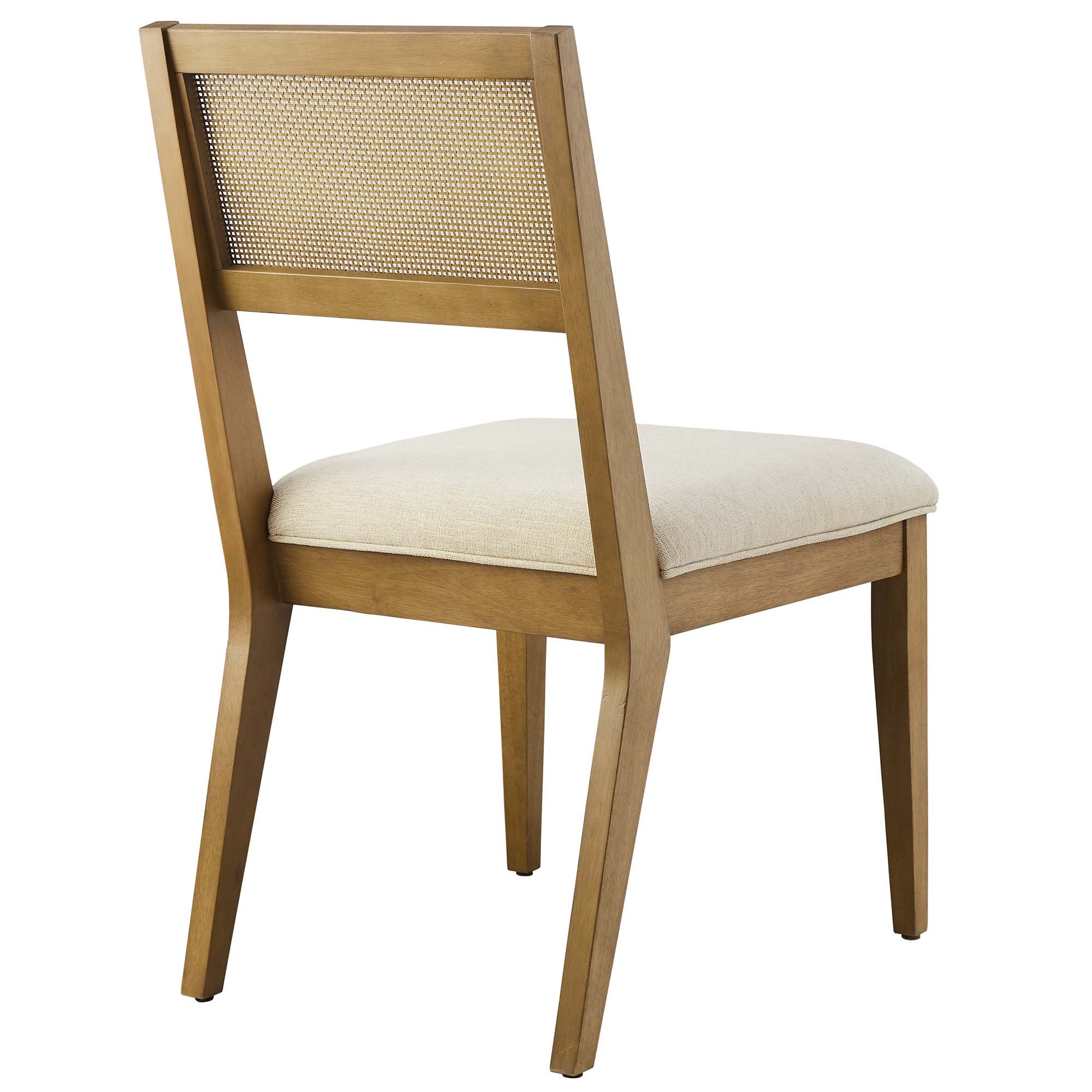 Nimba Faux Rattan Fabric Dining Chairs Set of 2 by Modway - Best Buy Furniture