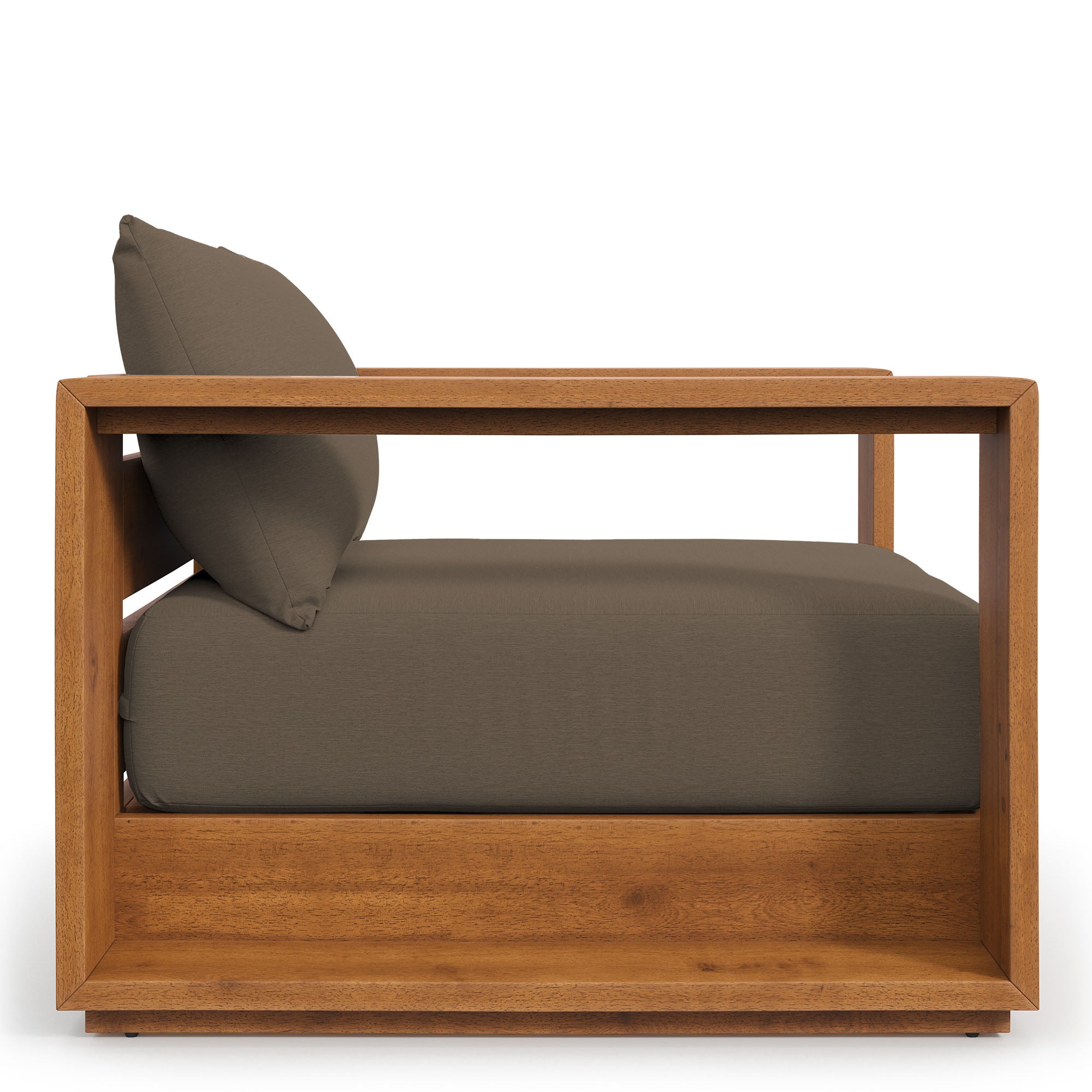 Tahoe Outdoor Patio Acacia Wood Chair by Modway