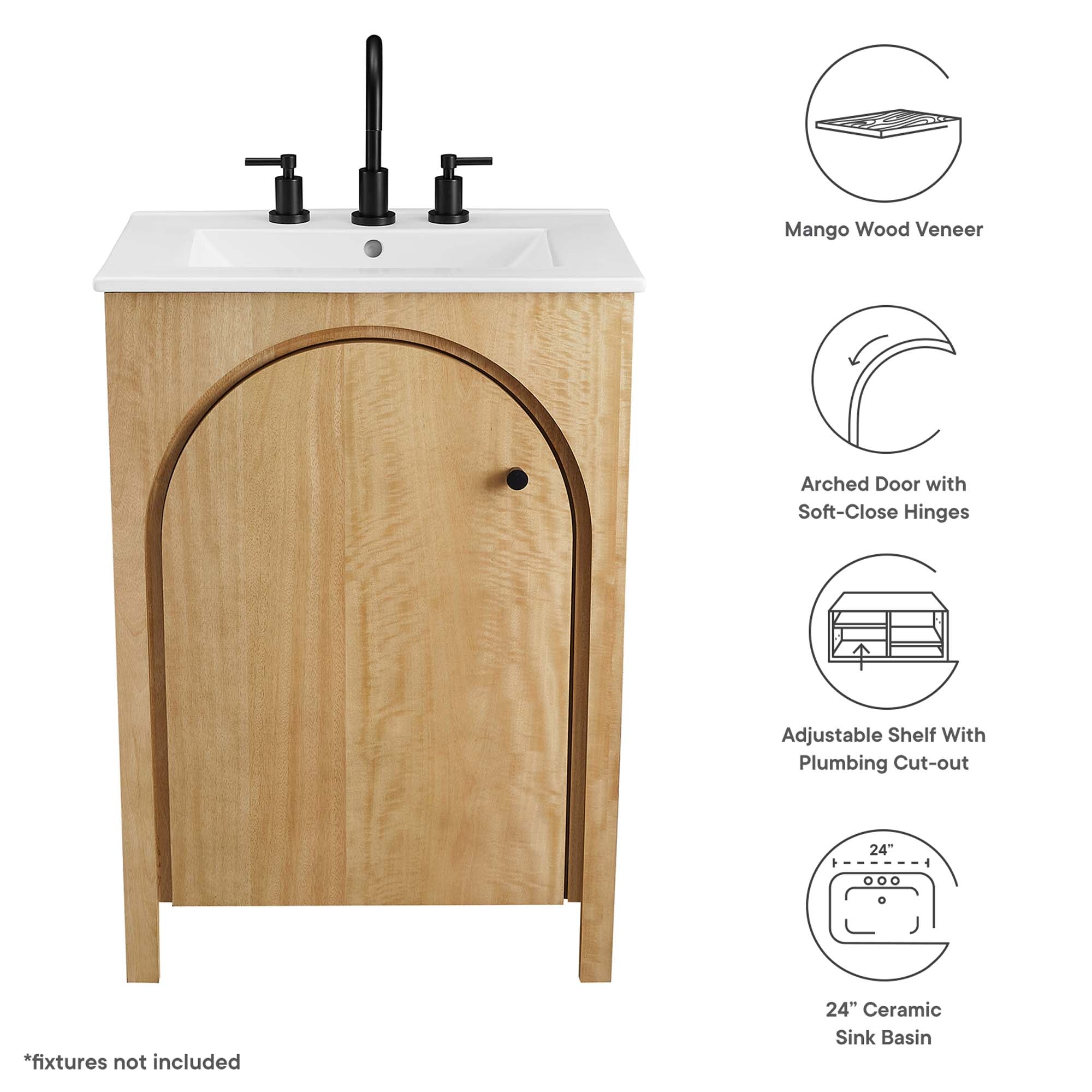 Appia 24" Bathroom Vanity by Modway