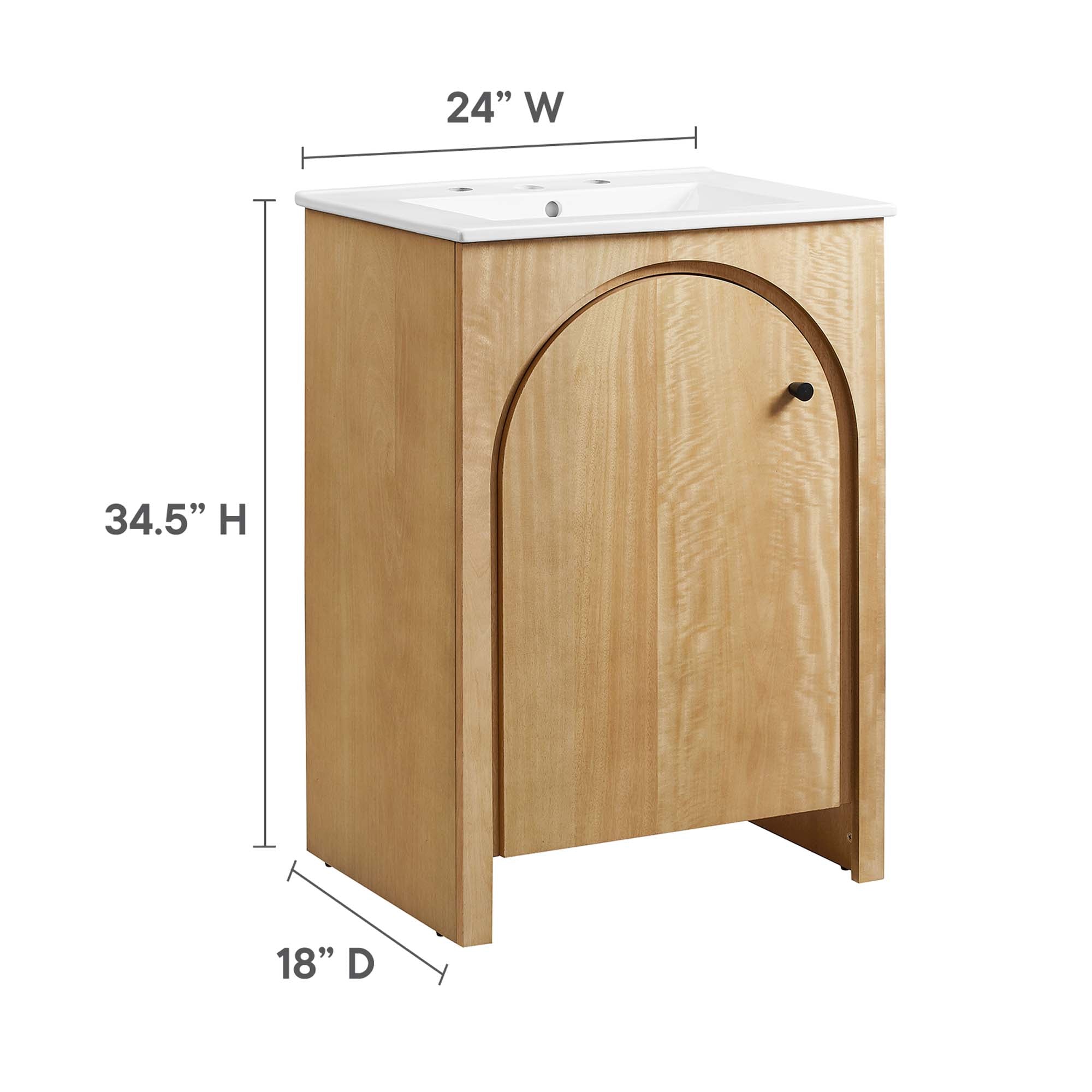 Appia 24" Bathroom Vanity by Modway