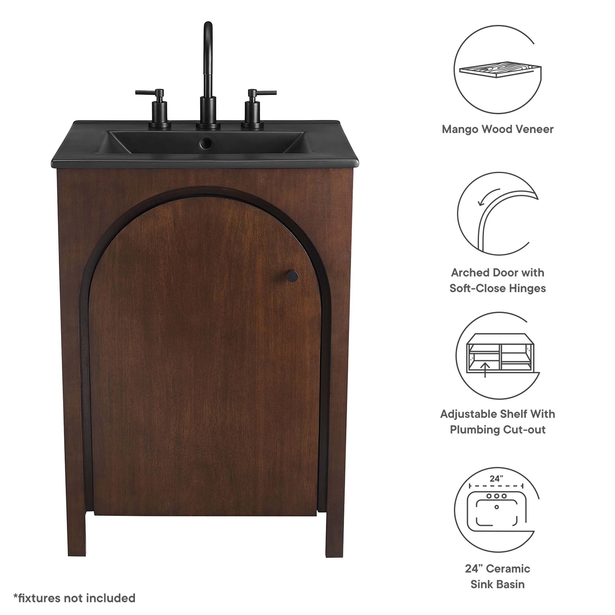 Appia 24" Bathroom Vanity by Modway