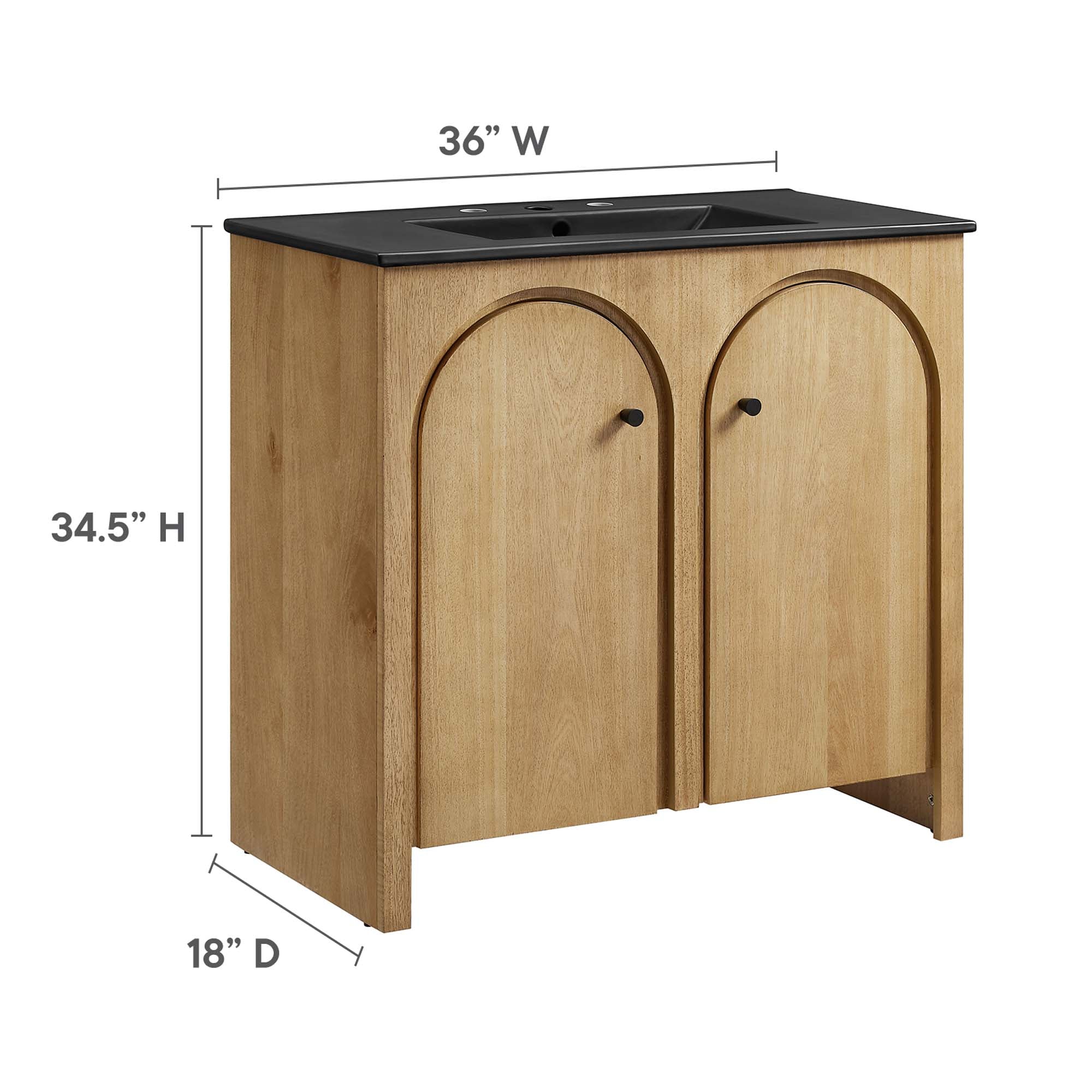 Appia 36" Bathroom Vanity by Modway