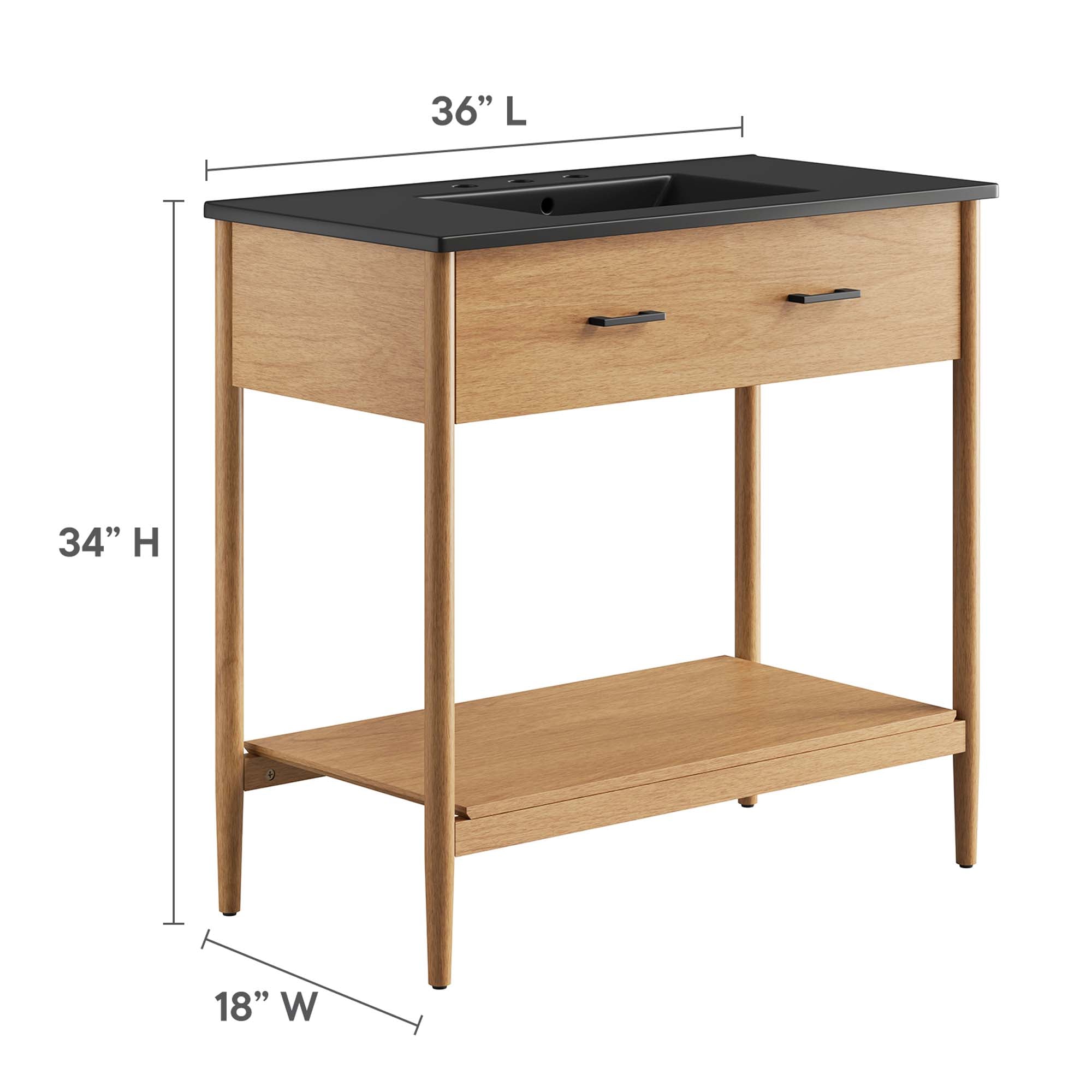 Zaire 36" Bathroom Vanity by Modway